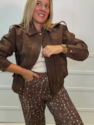 Chaqueta Gandarilla Chocolate