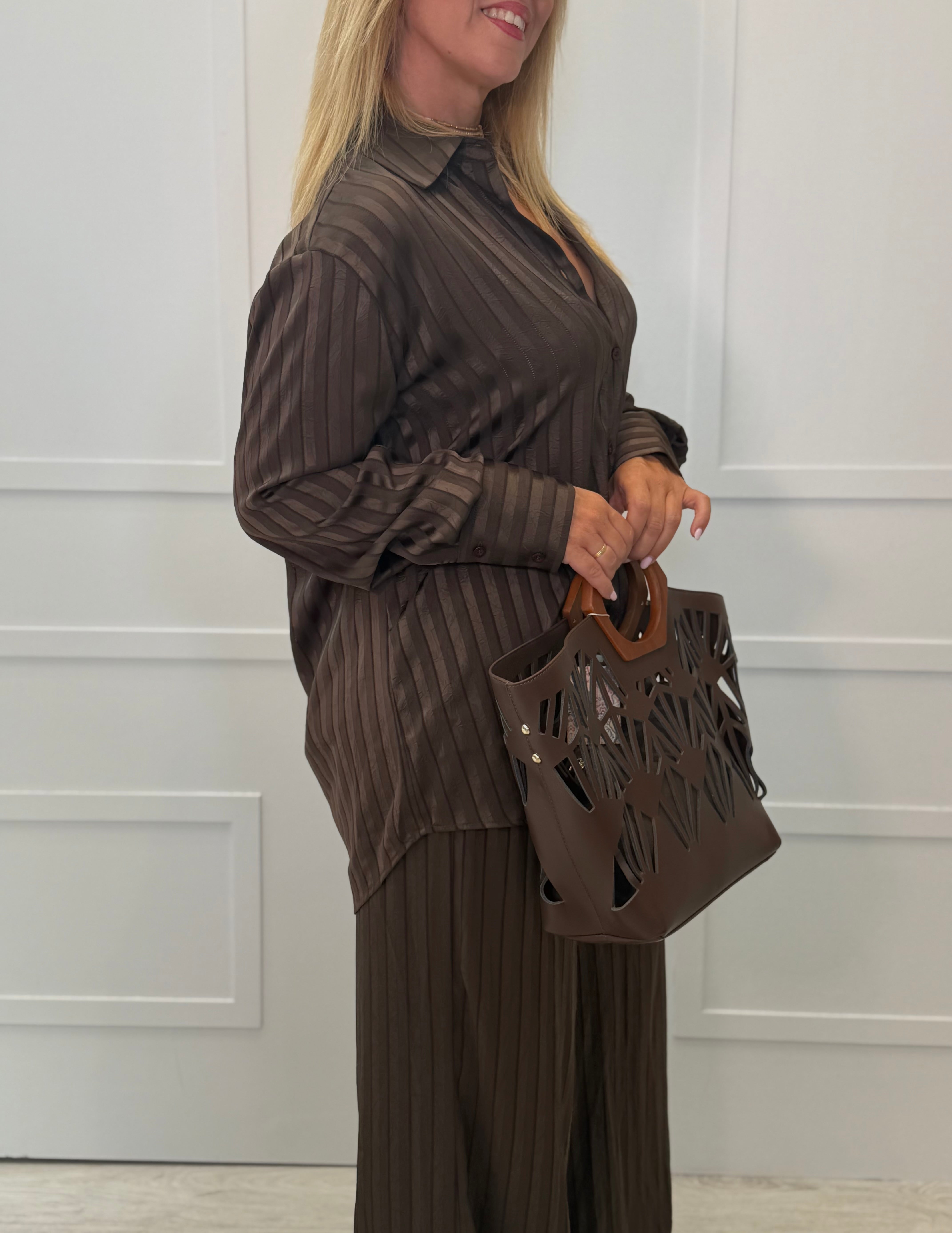 Blusa Argoños Chocolate