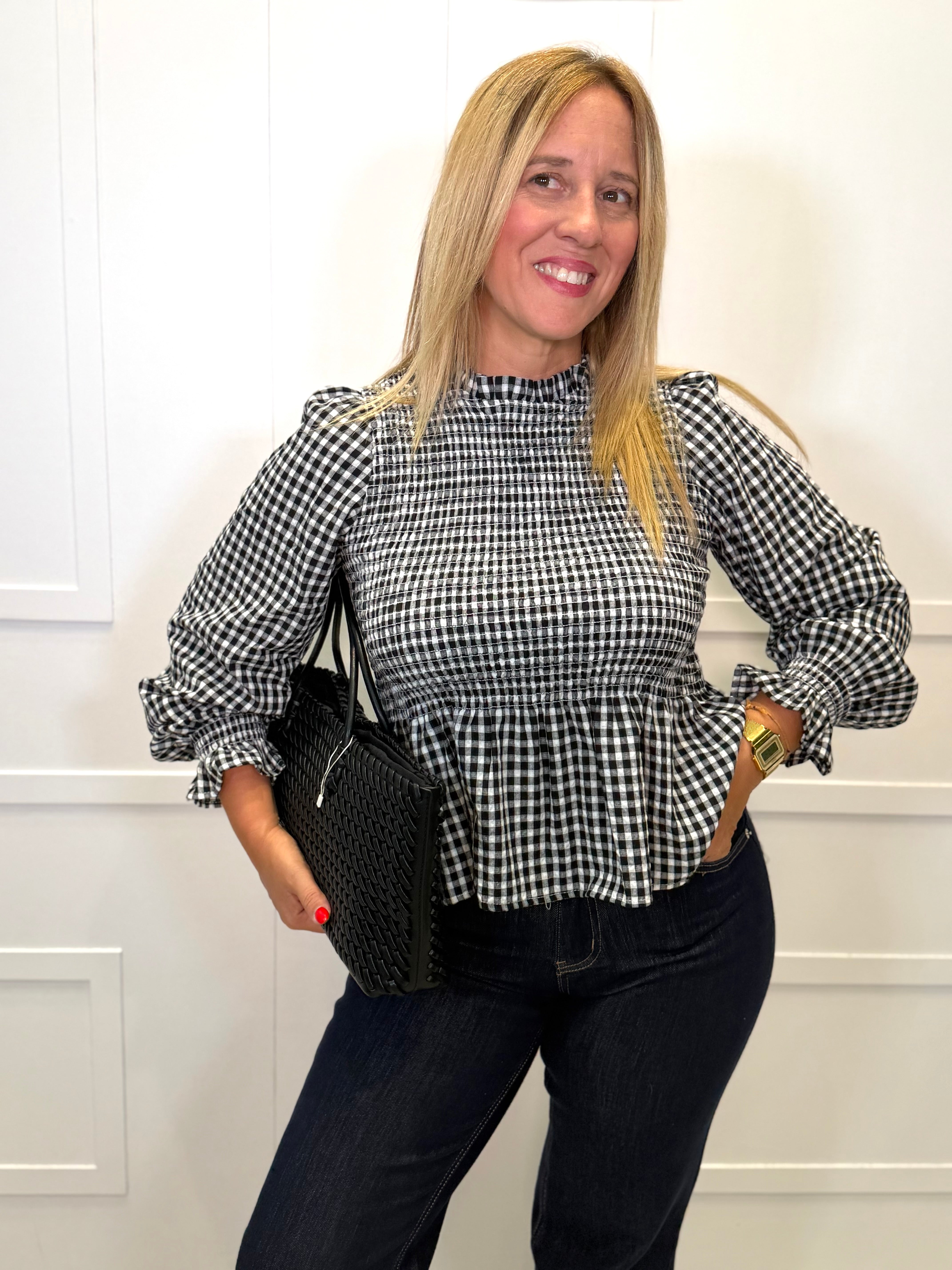 Blusa El Bocal Vichy