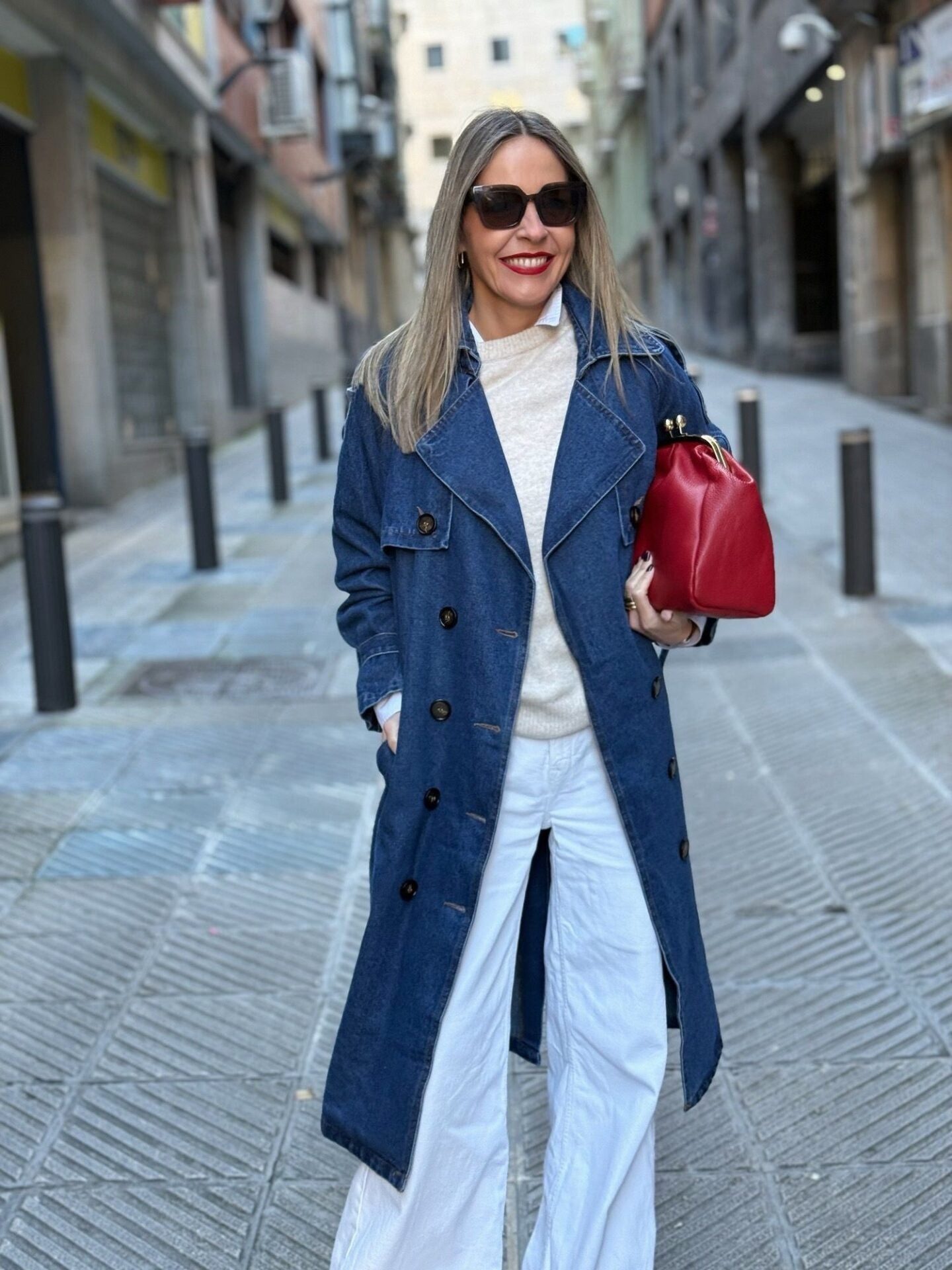 Gabardina Miengo Denim