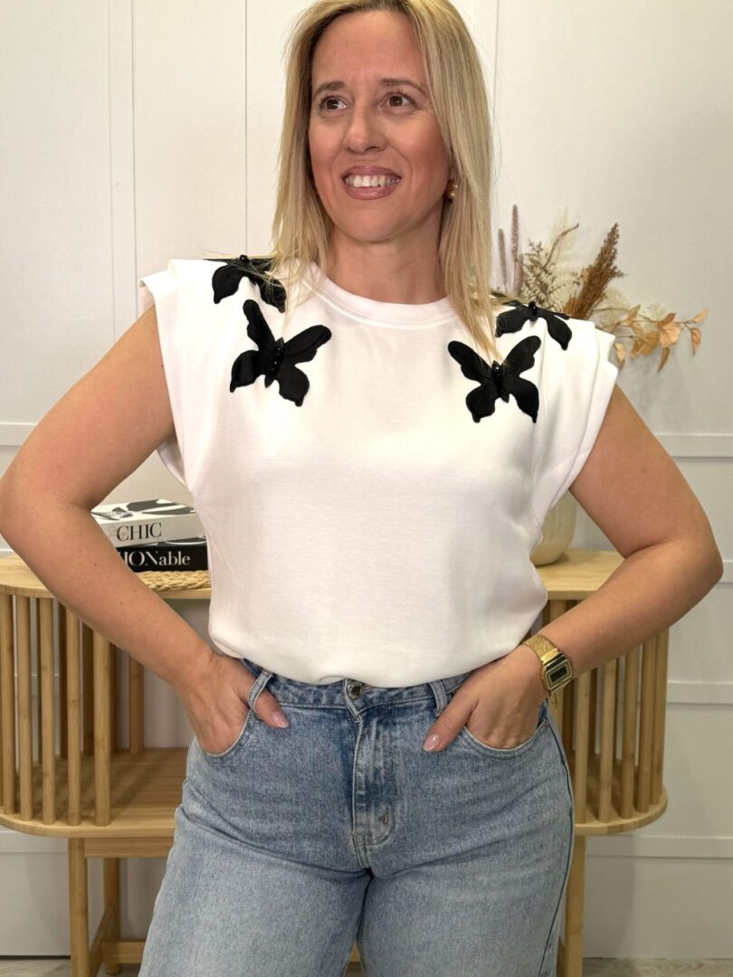 Camiseta Rozadio Blanca