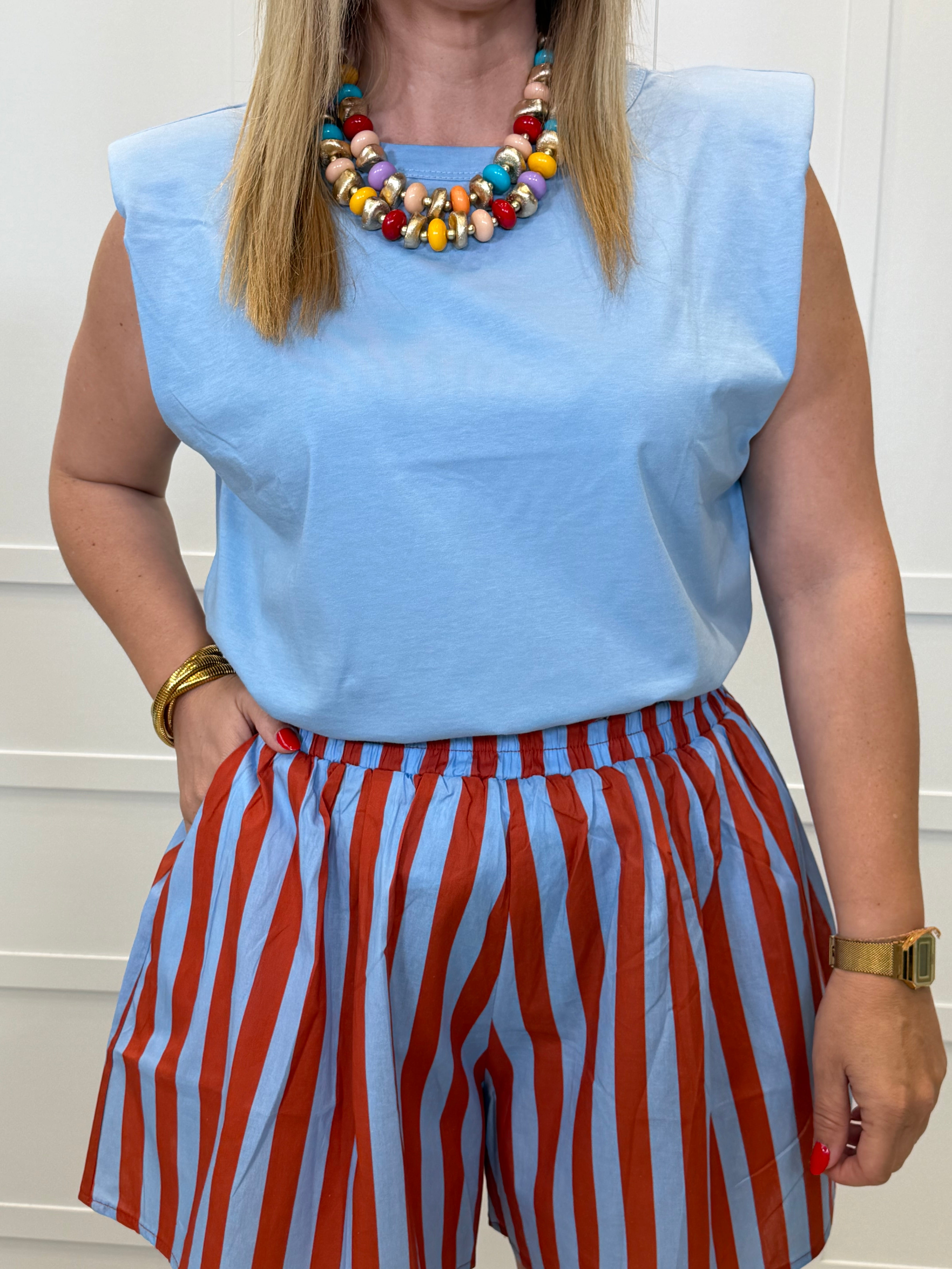 Short Bores Azul