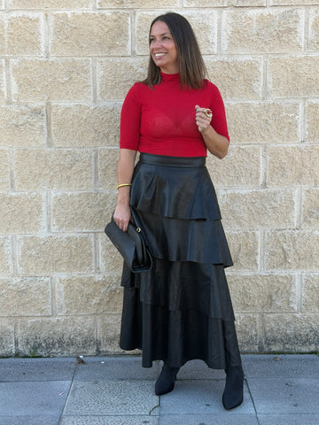 Falda Hinojedo Negra