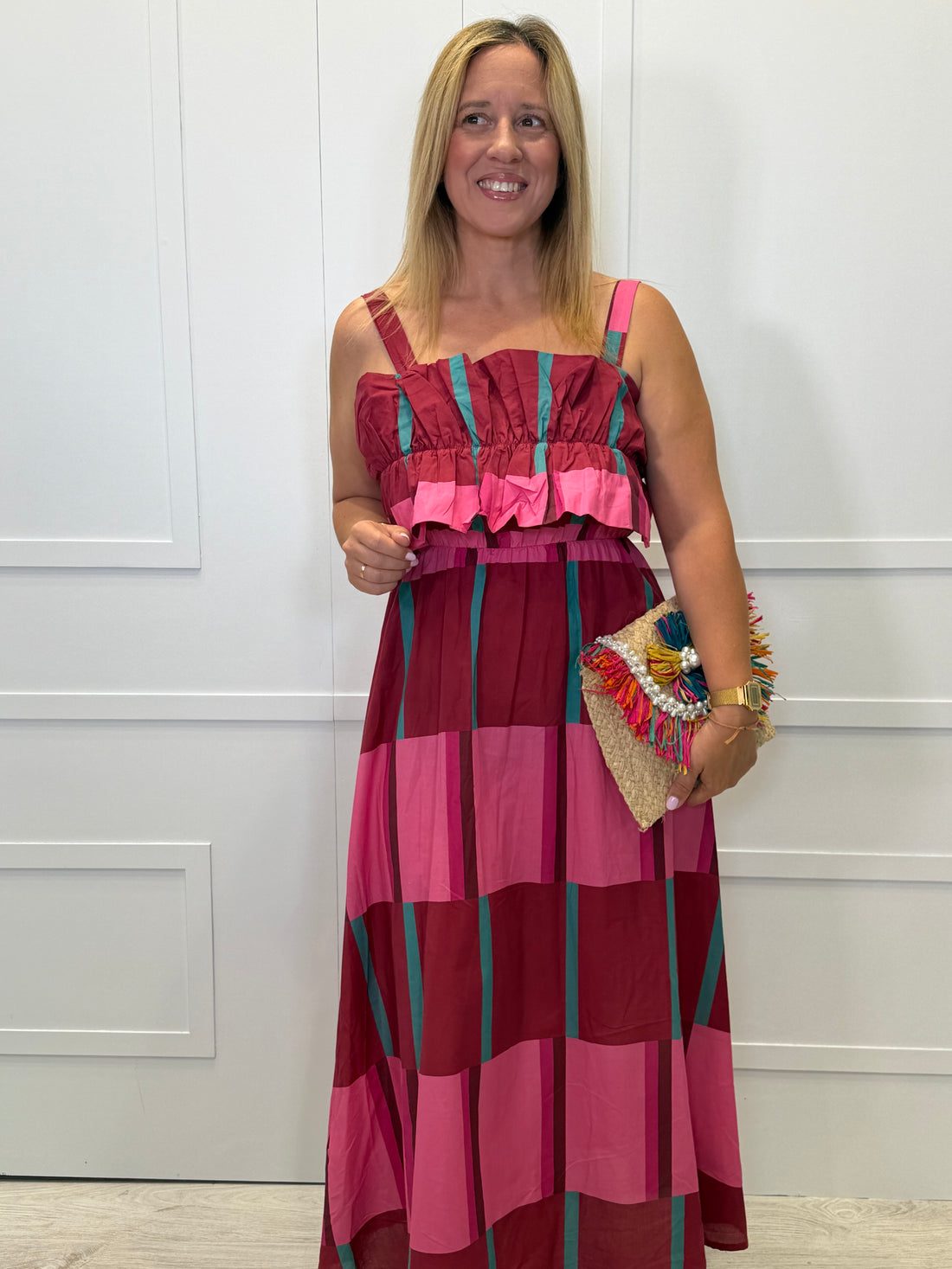 Vestido Cobreces Fucsia