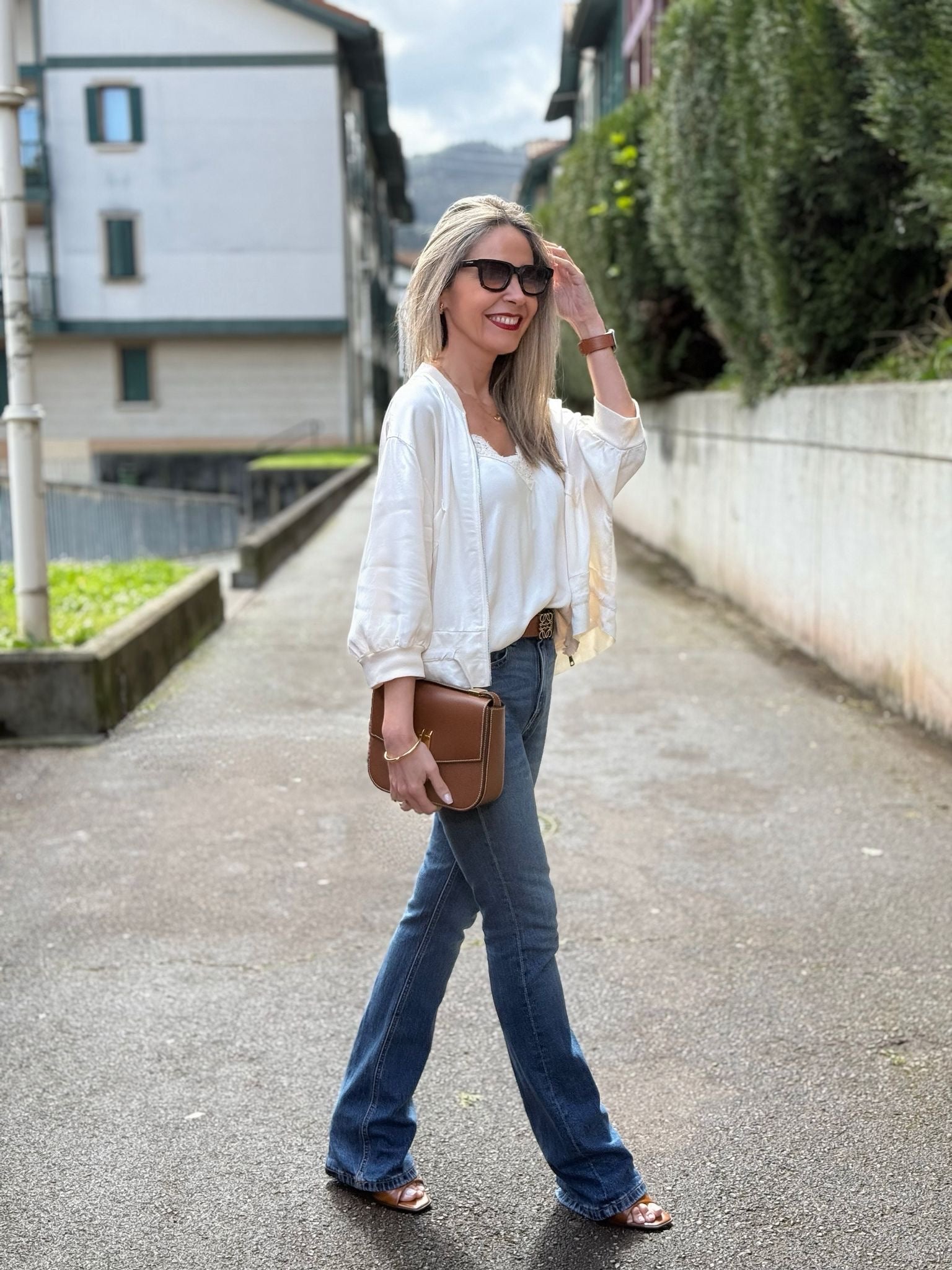 Bomber Caviedes Beige