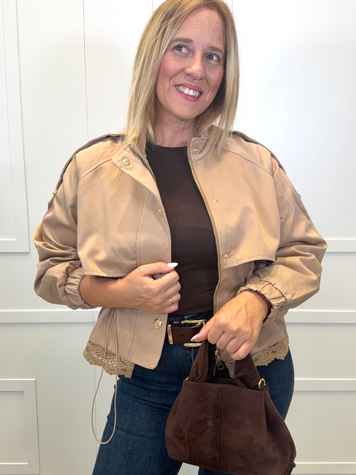 Chaqueta Puente Viesgo Beige