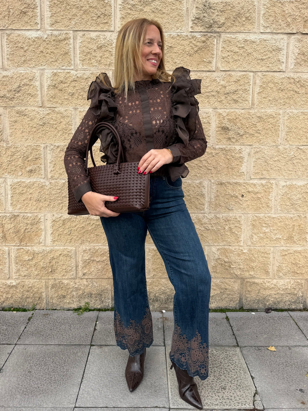 Blusa Pisueña Chocolate
