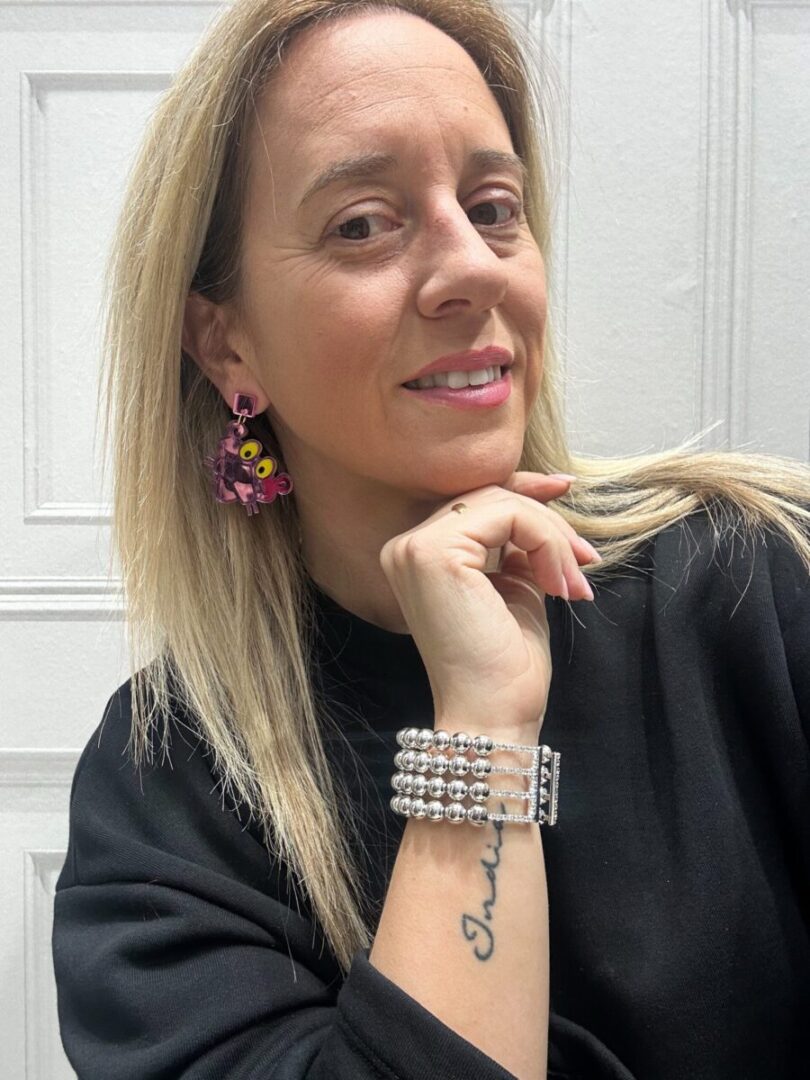 Pendientes Pantera Rosa