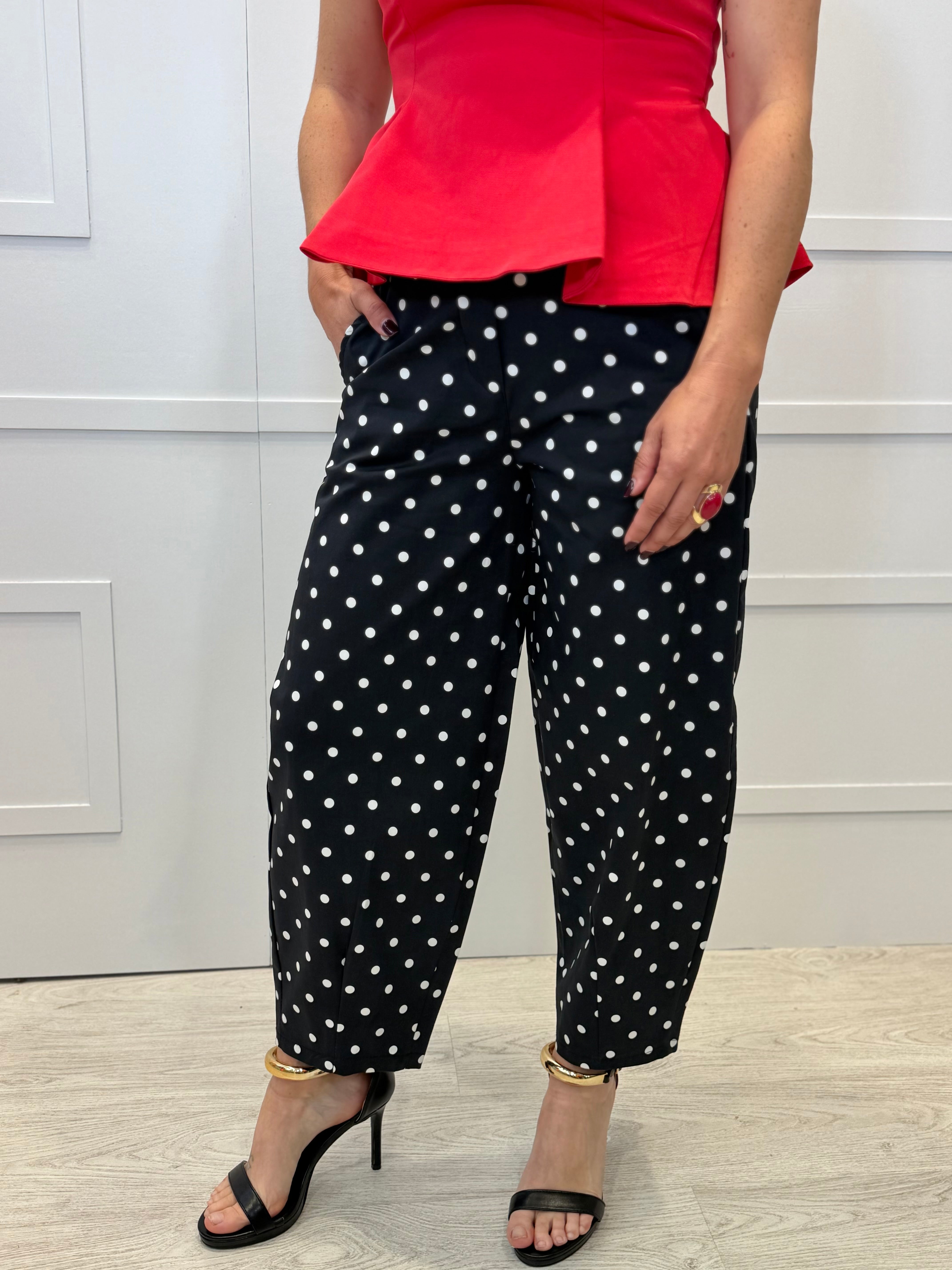 Pantalón cazoña negro