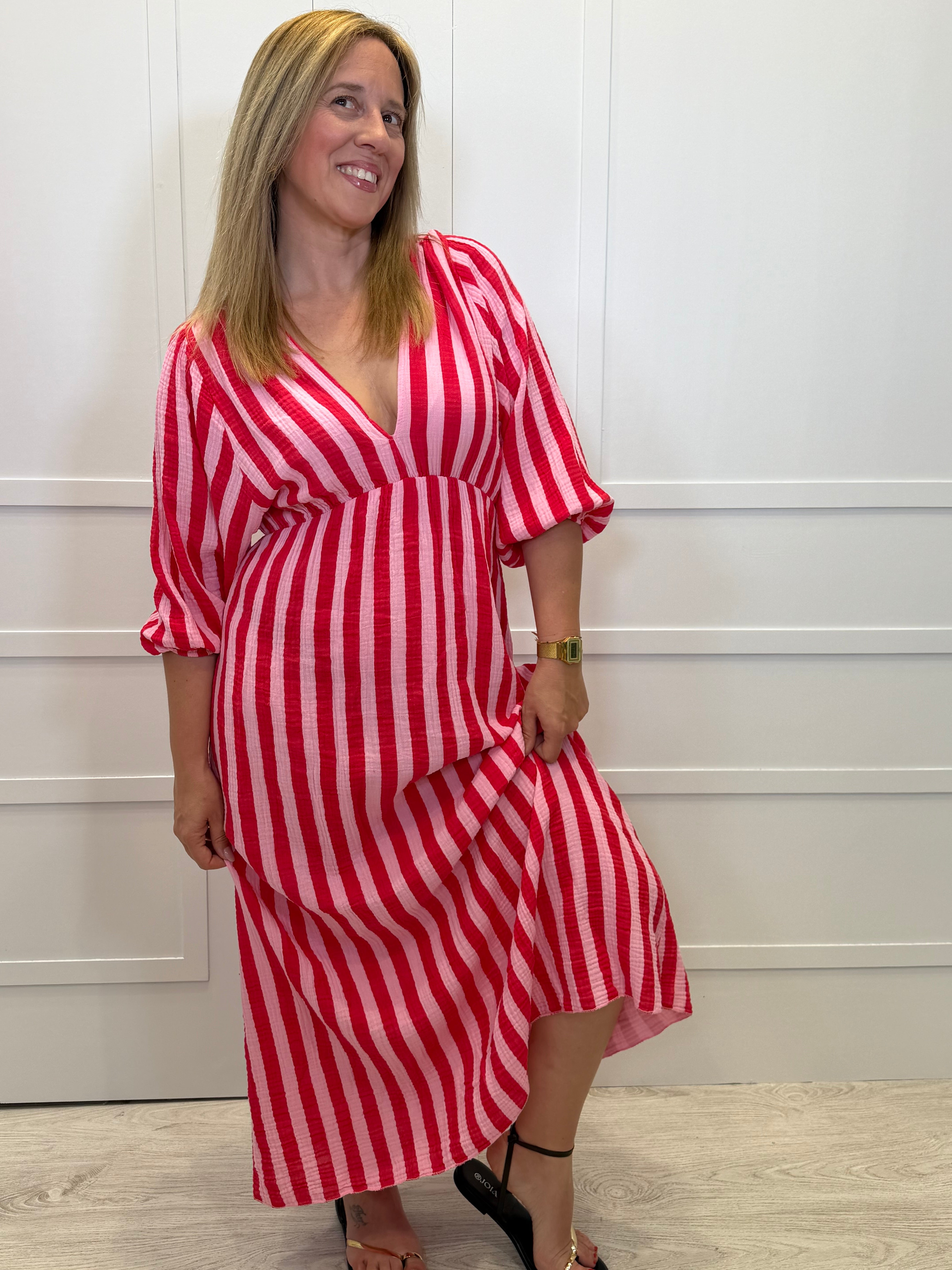 Vestido Armaño Rosa