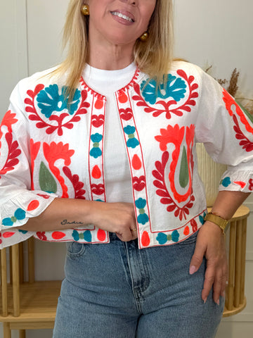 Chaqueta Pendes Blanca