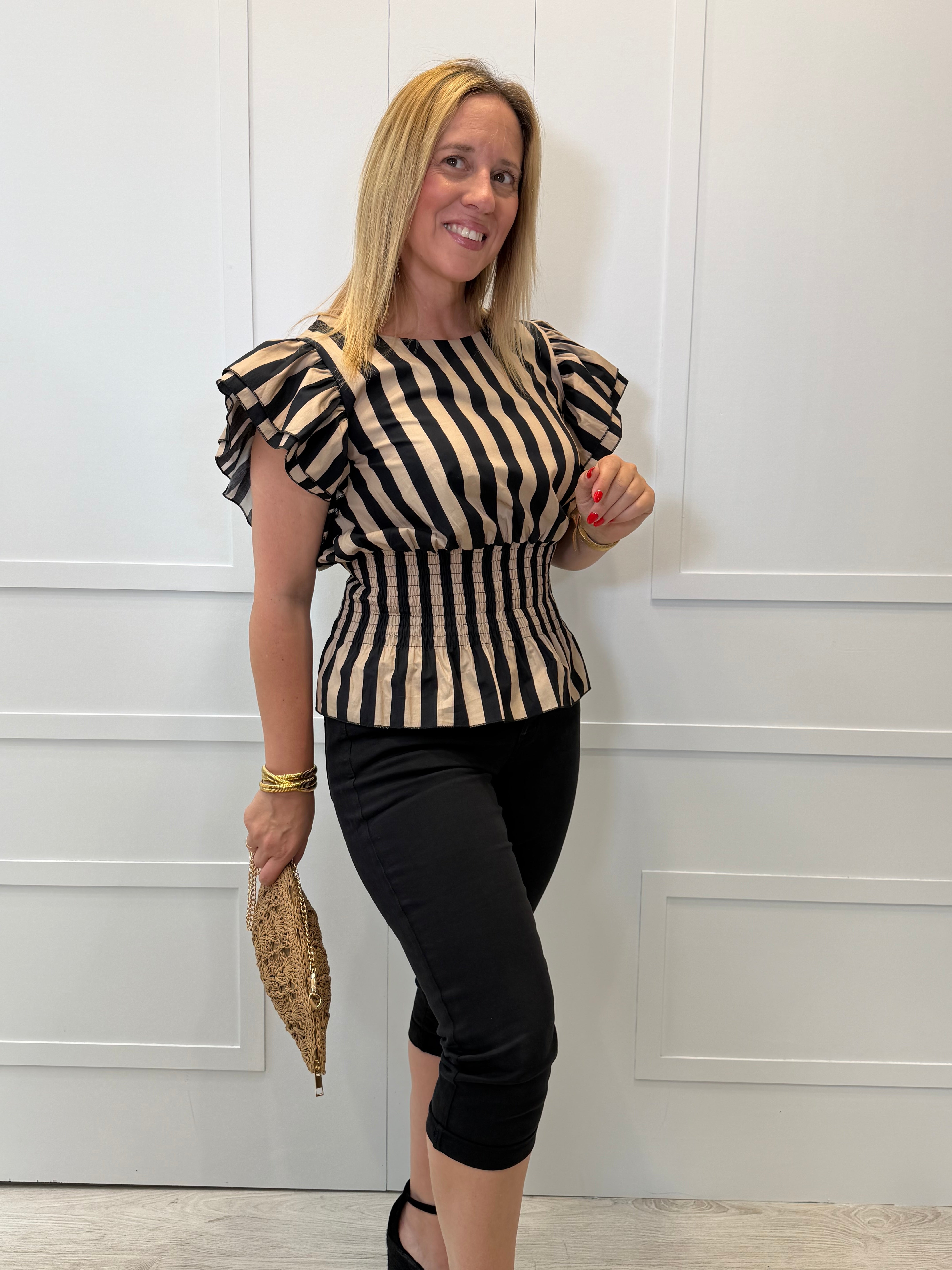 Blusa Marina De Cudeyo Negra