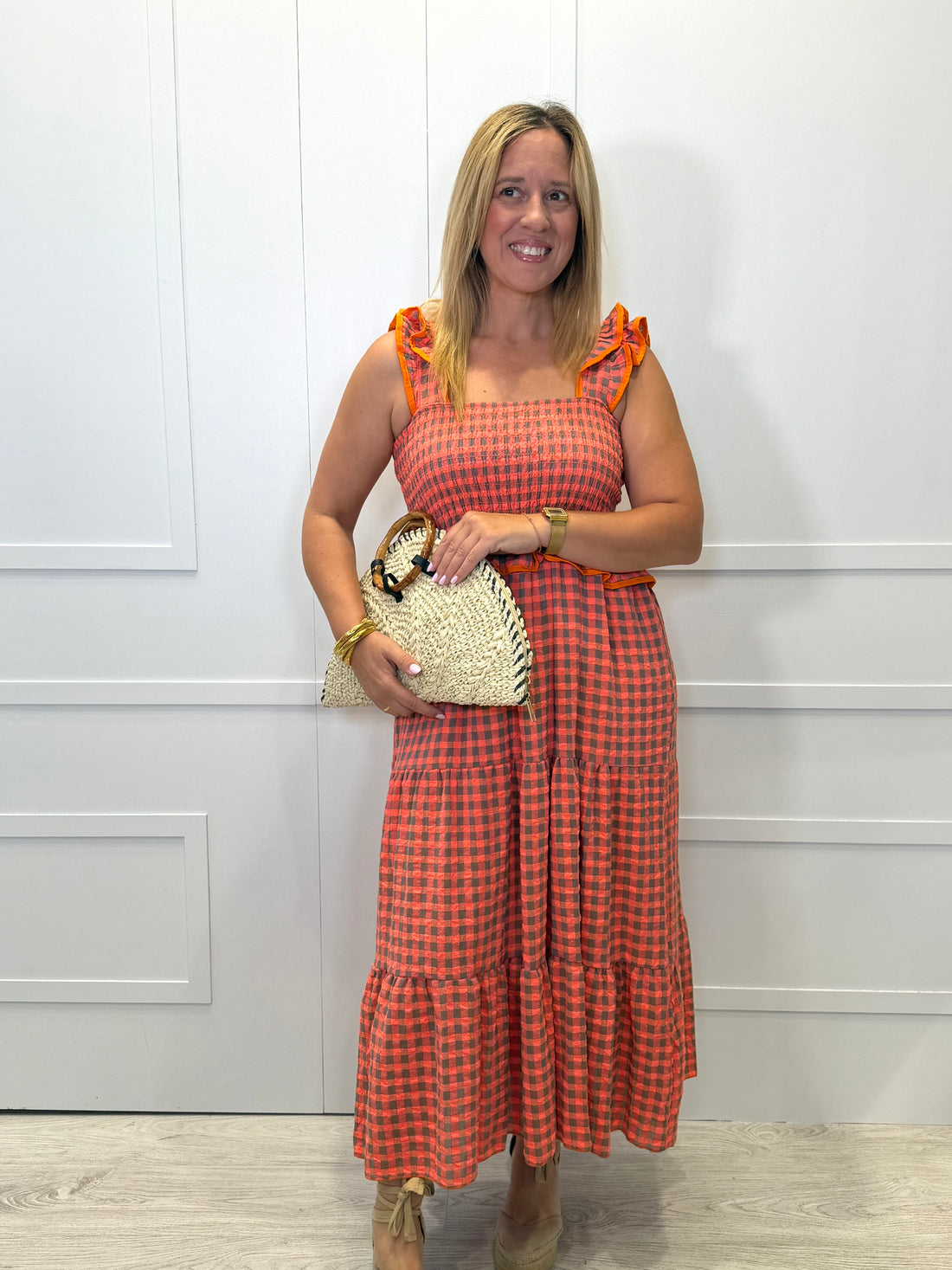 Vestido Tama Naranja