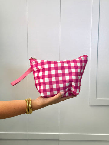 Cartera Vichy fucsia