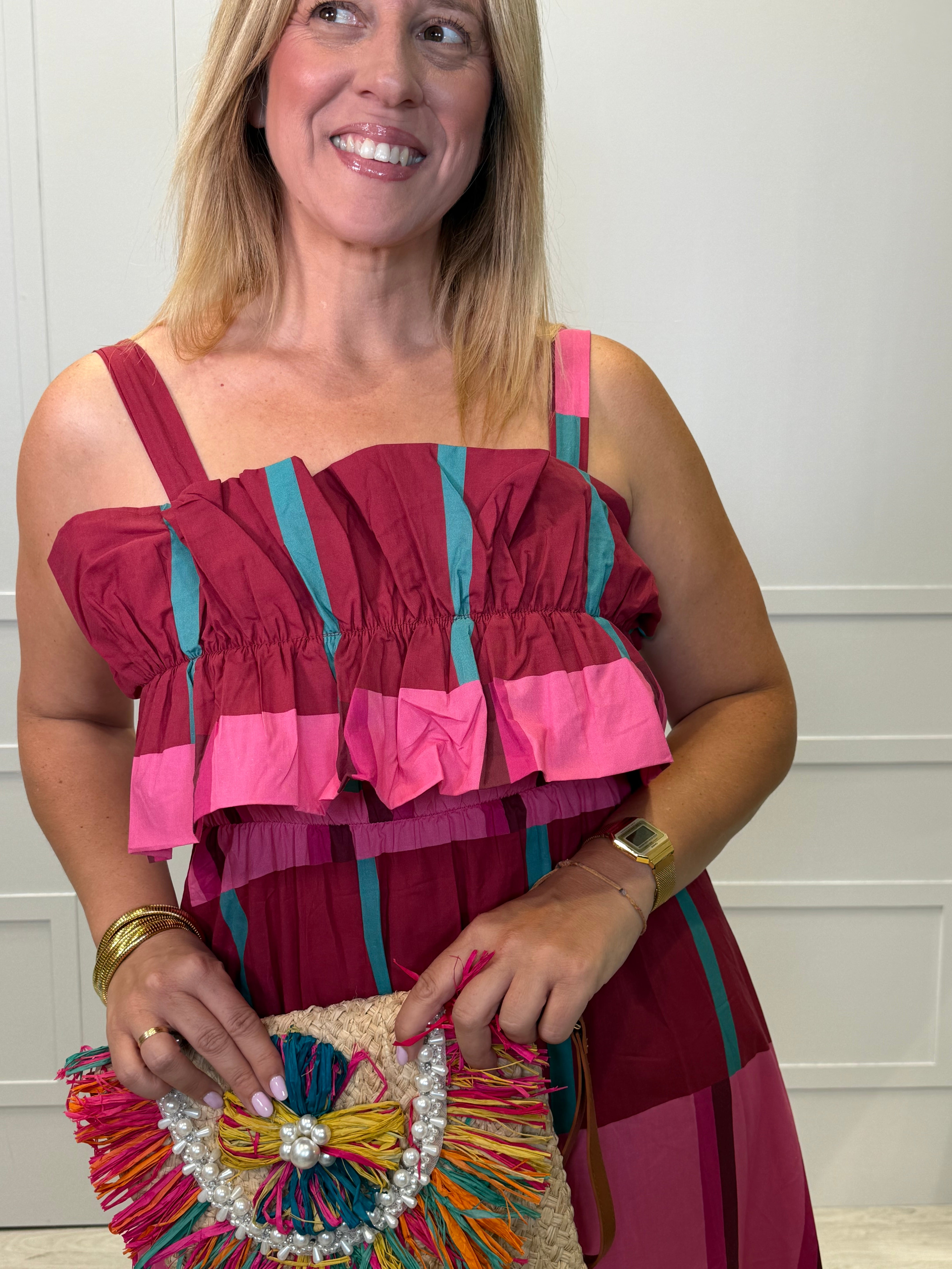 Vestido Cobreces Fucsia