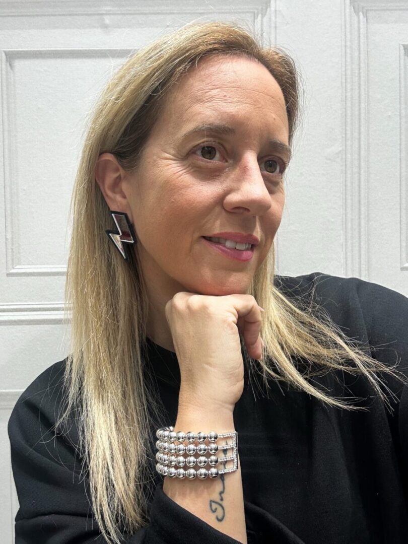 Pendientes Doble Rayo Plata