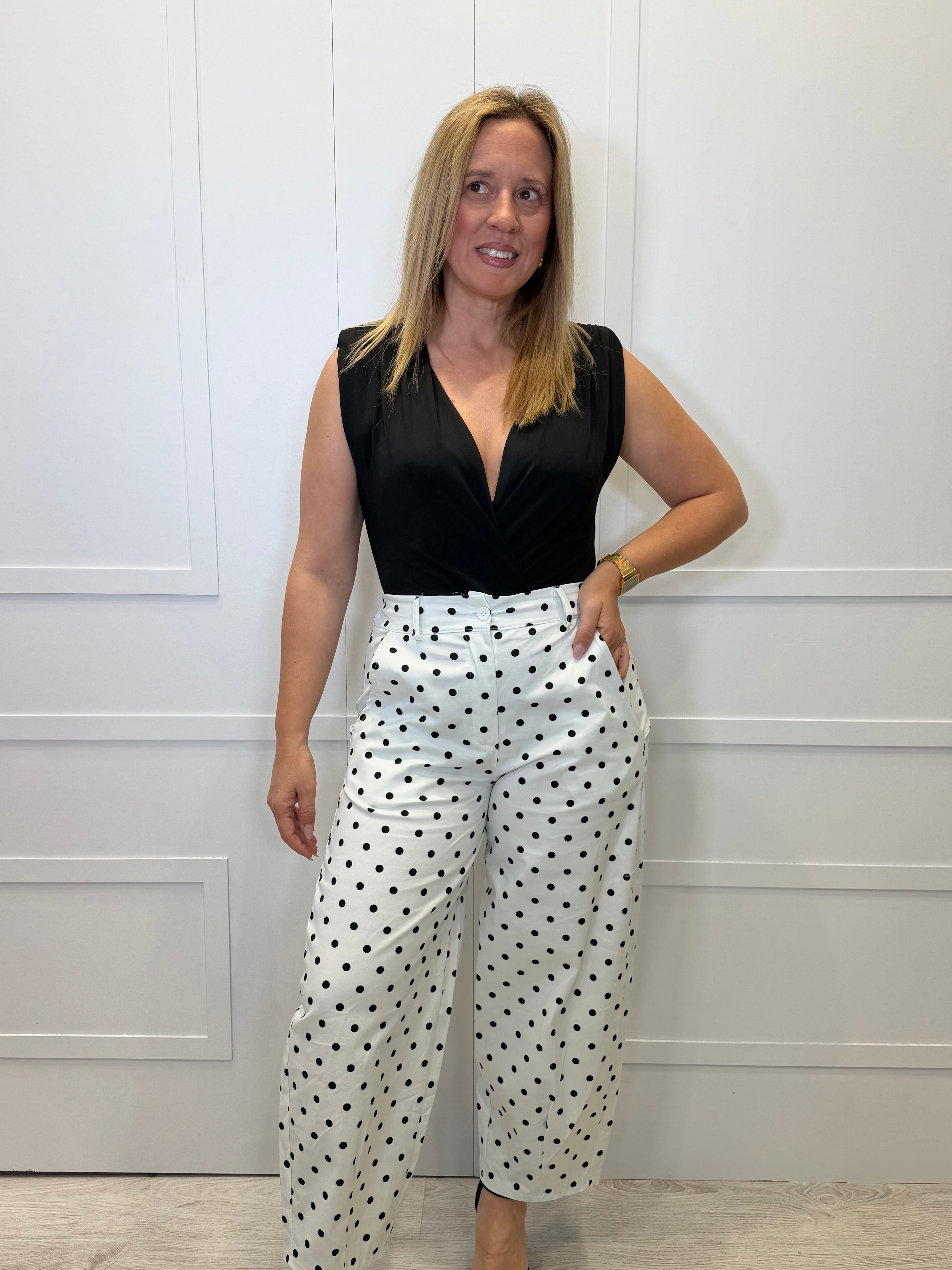 Pantalón Cazoña Blanco