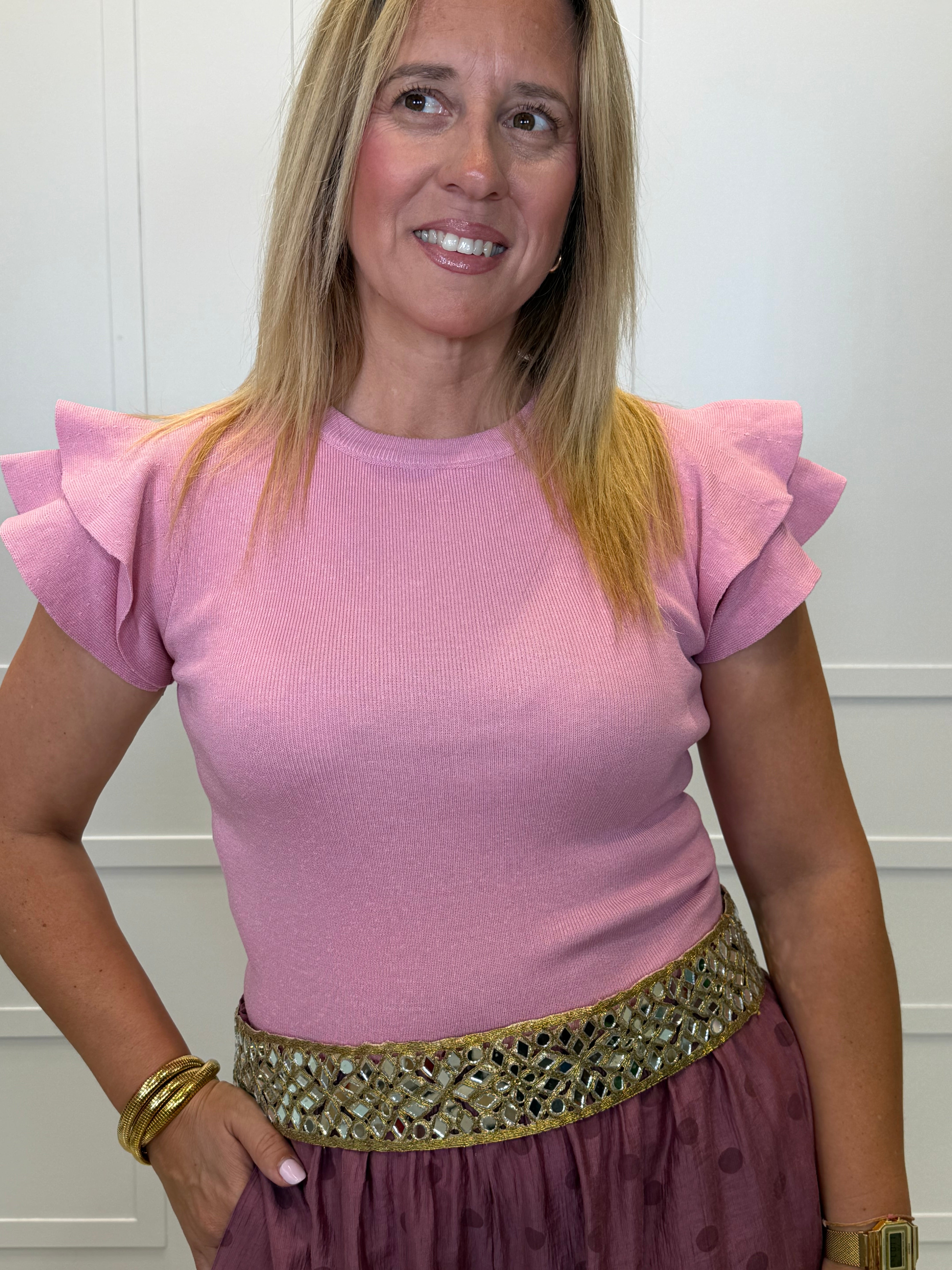 Camiseta Tresviso Rosa
