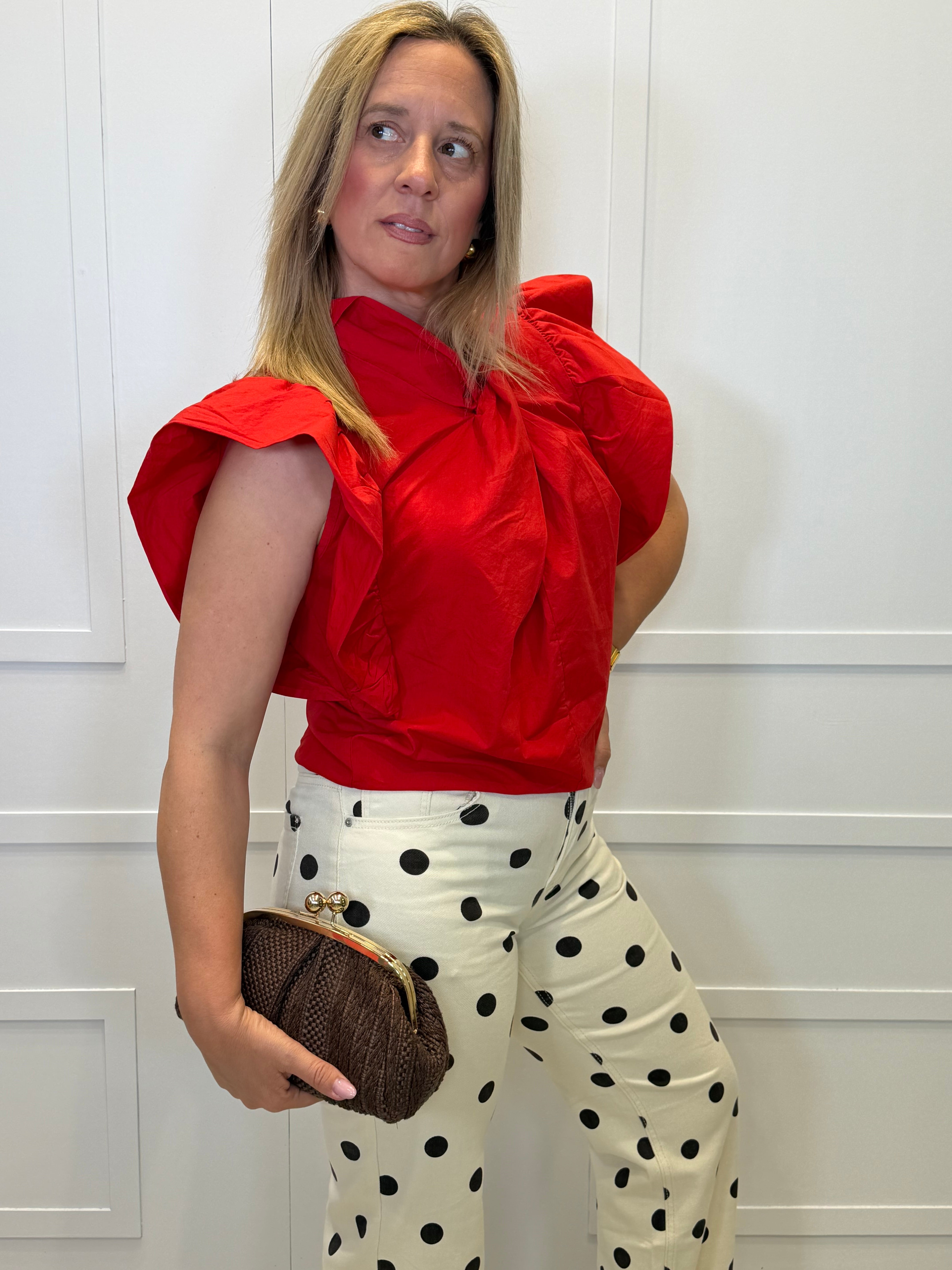 Blusa El Puntal Roja