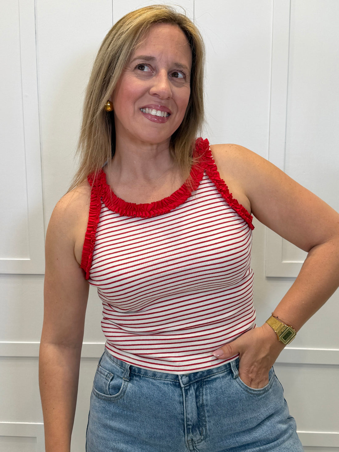 Camiseta Floranes Roja