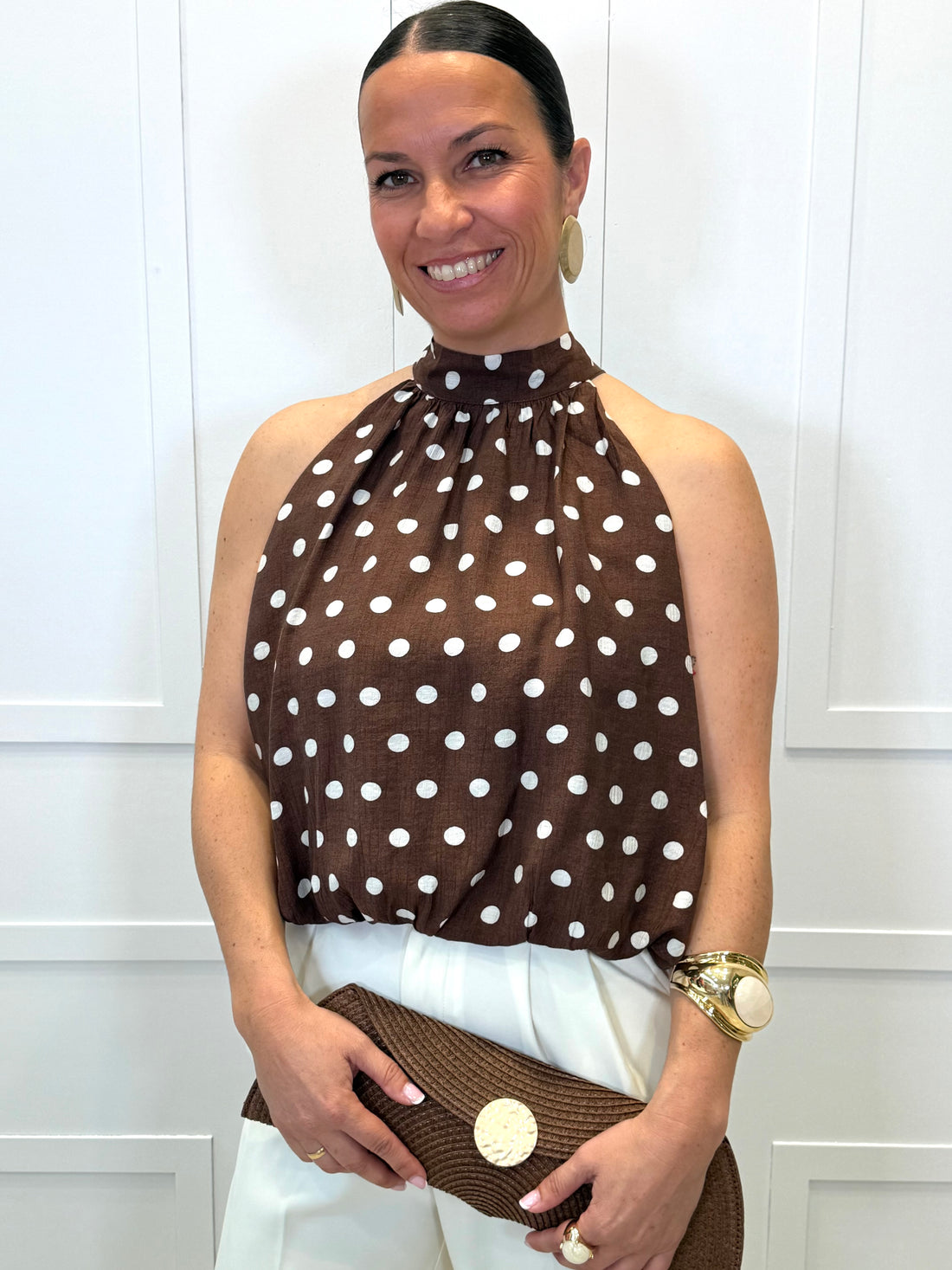 Blusa Naroba Chocolate