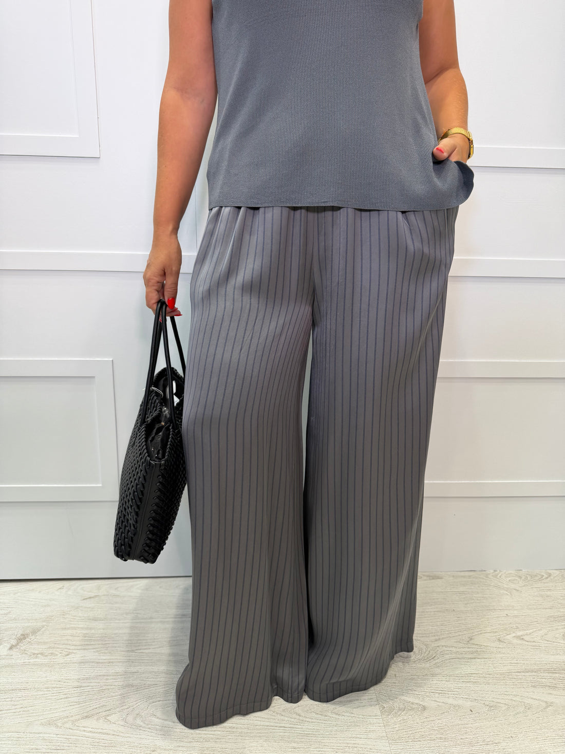 Pantalón Villaverde de Pontones Gris