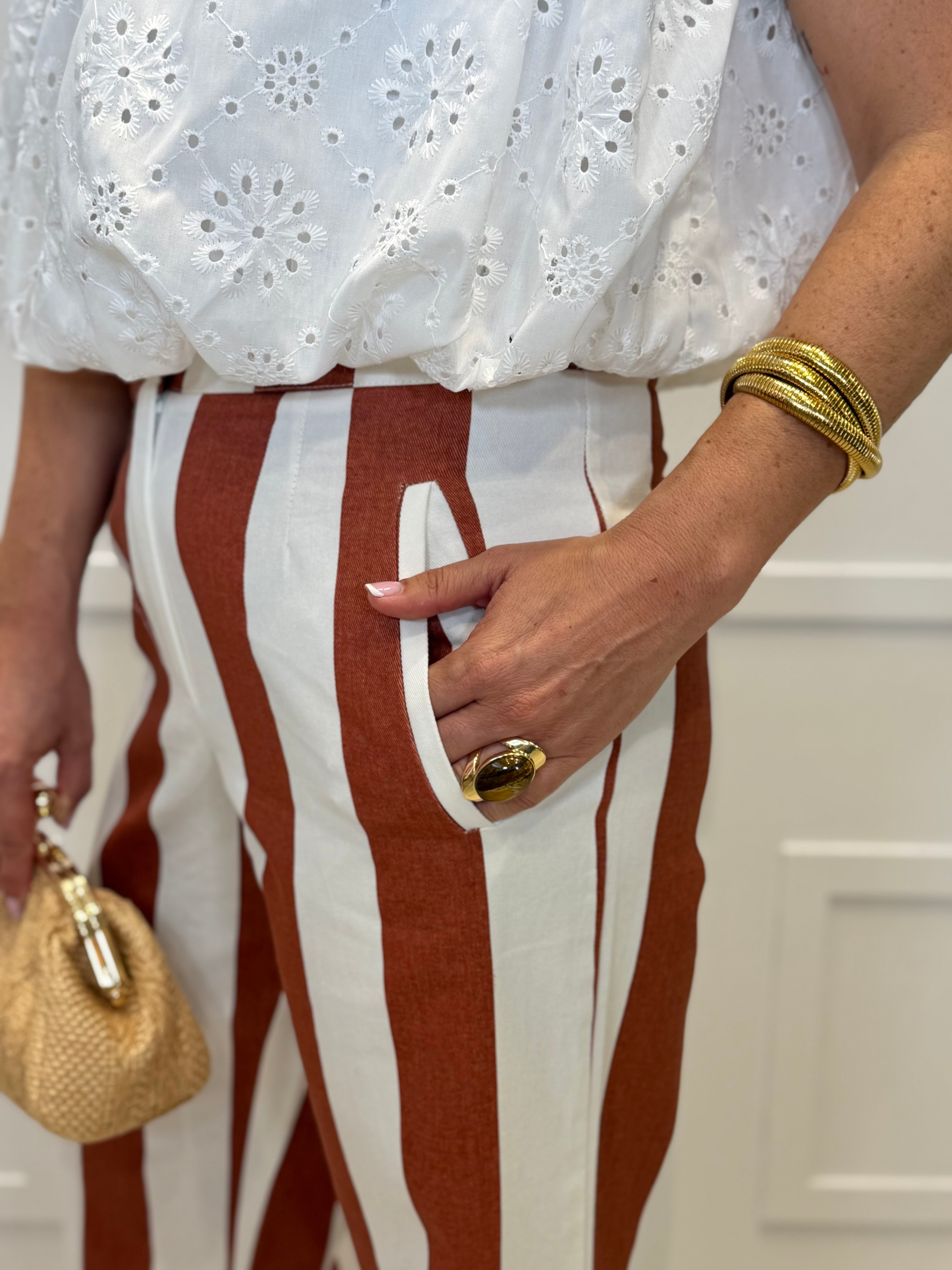 Pantalón Cudòn Teja