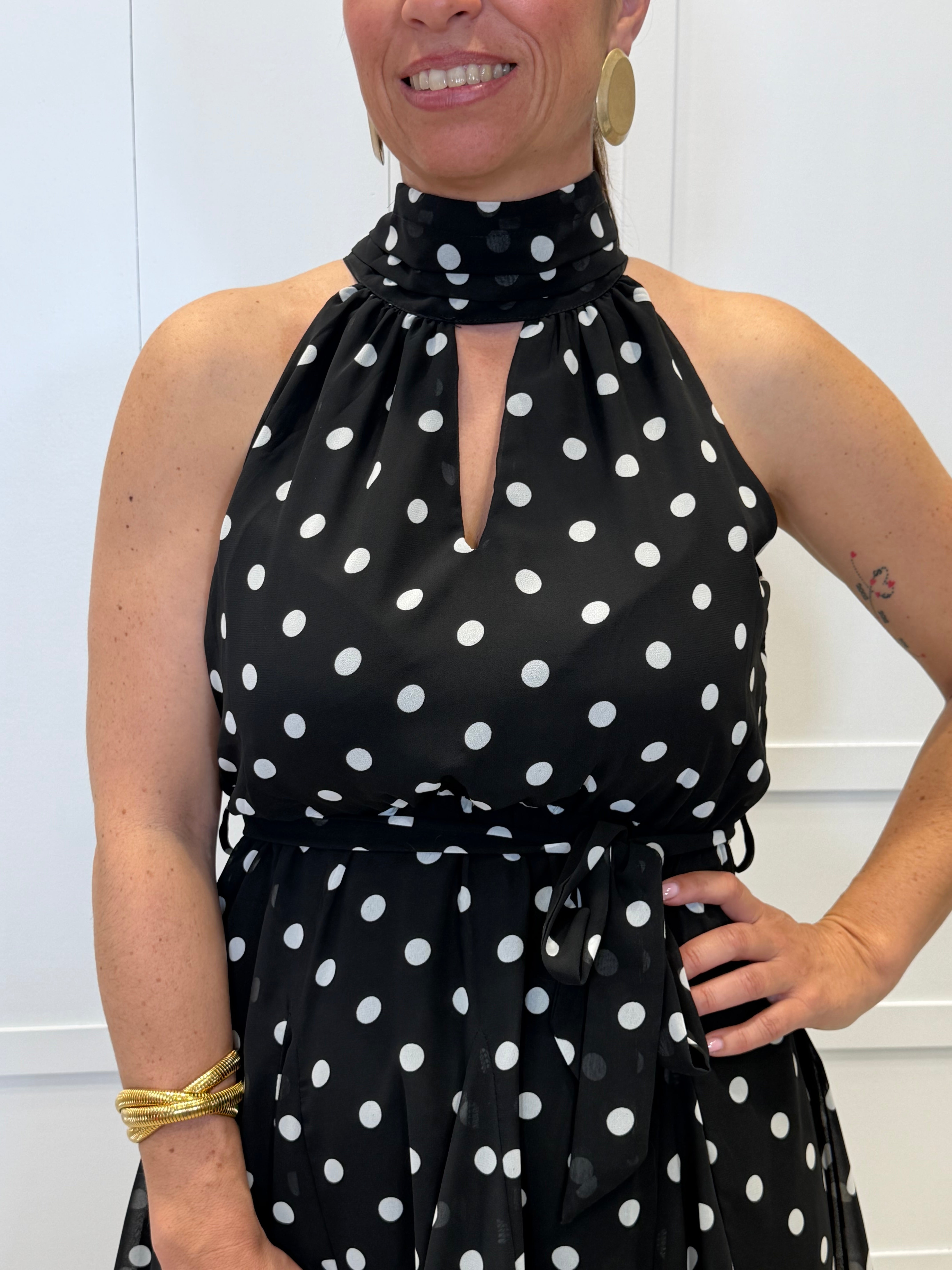 Vestido Naroba  Lunares