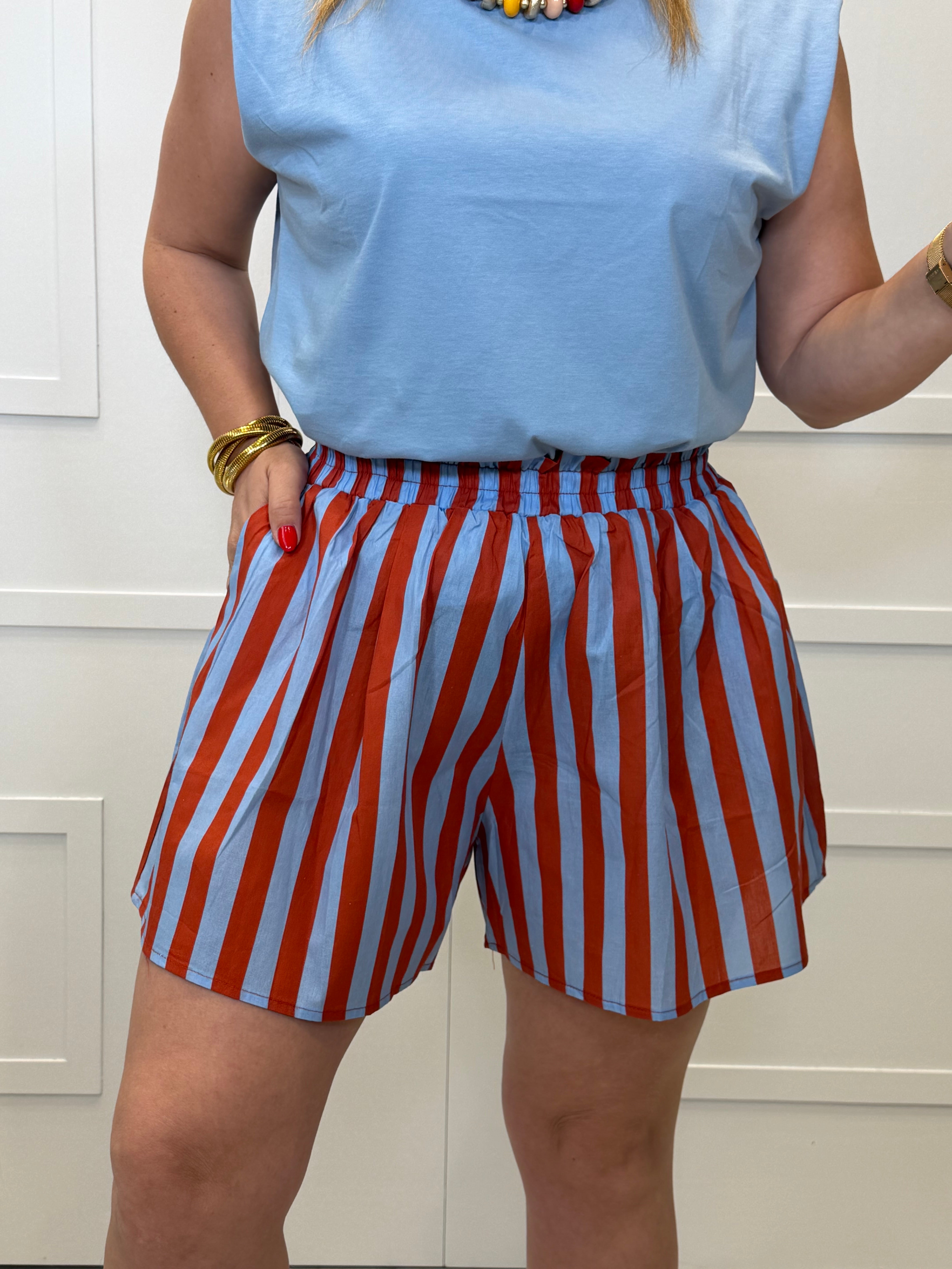 Short Bores Azul