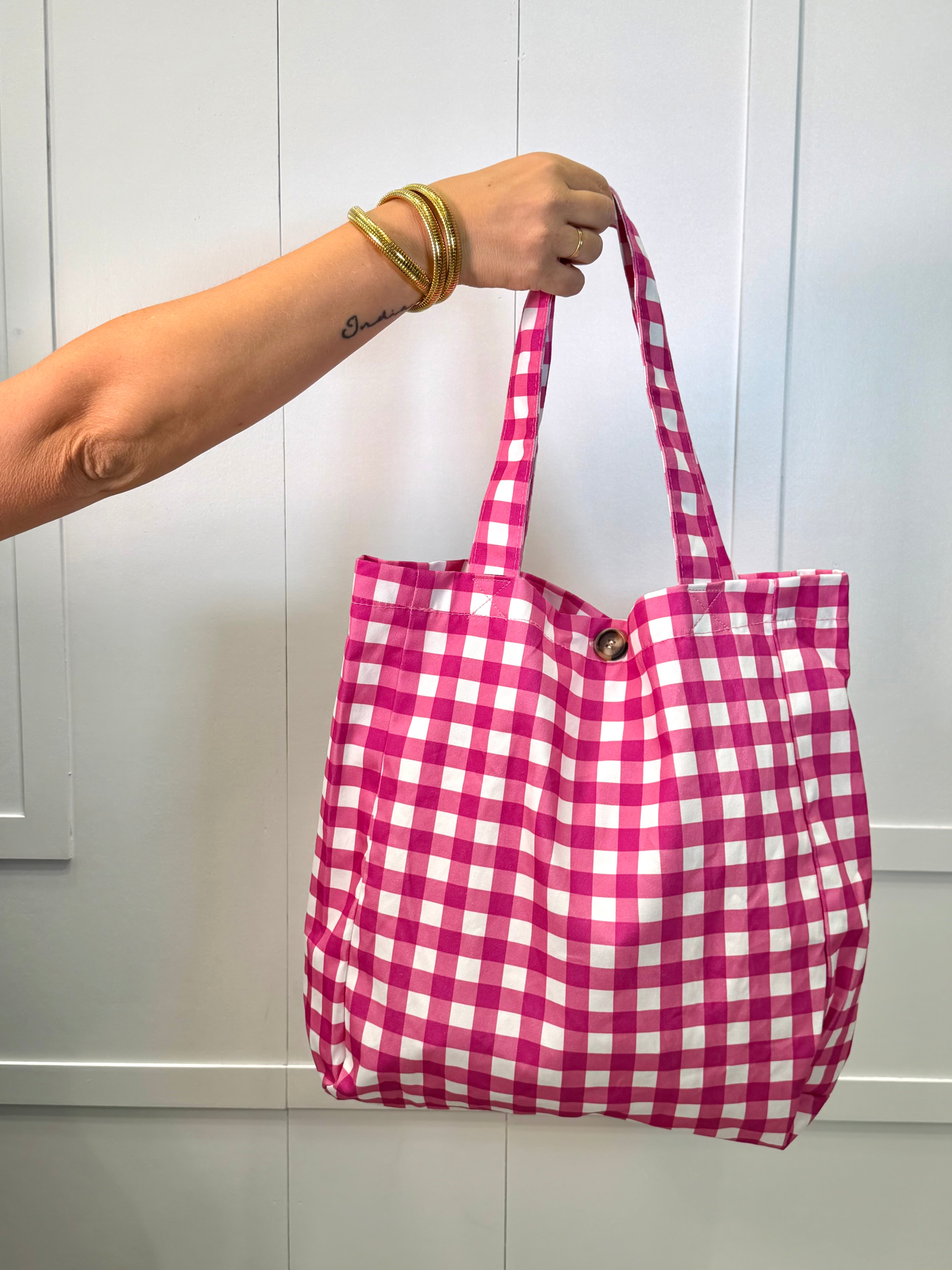 Bolso Vichy Fucsia