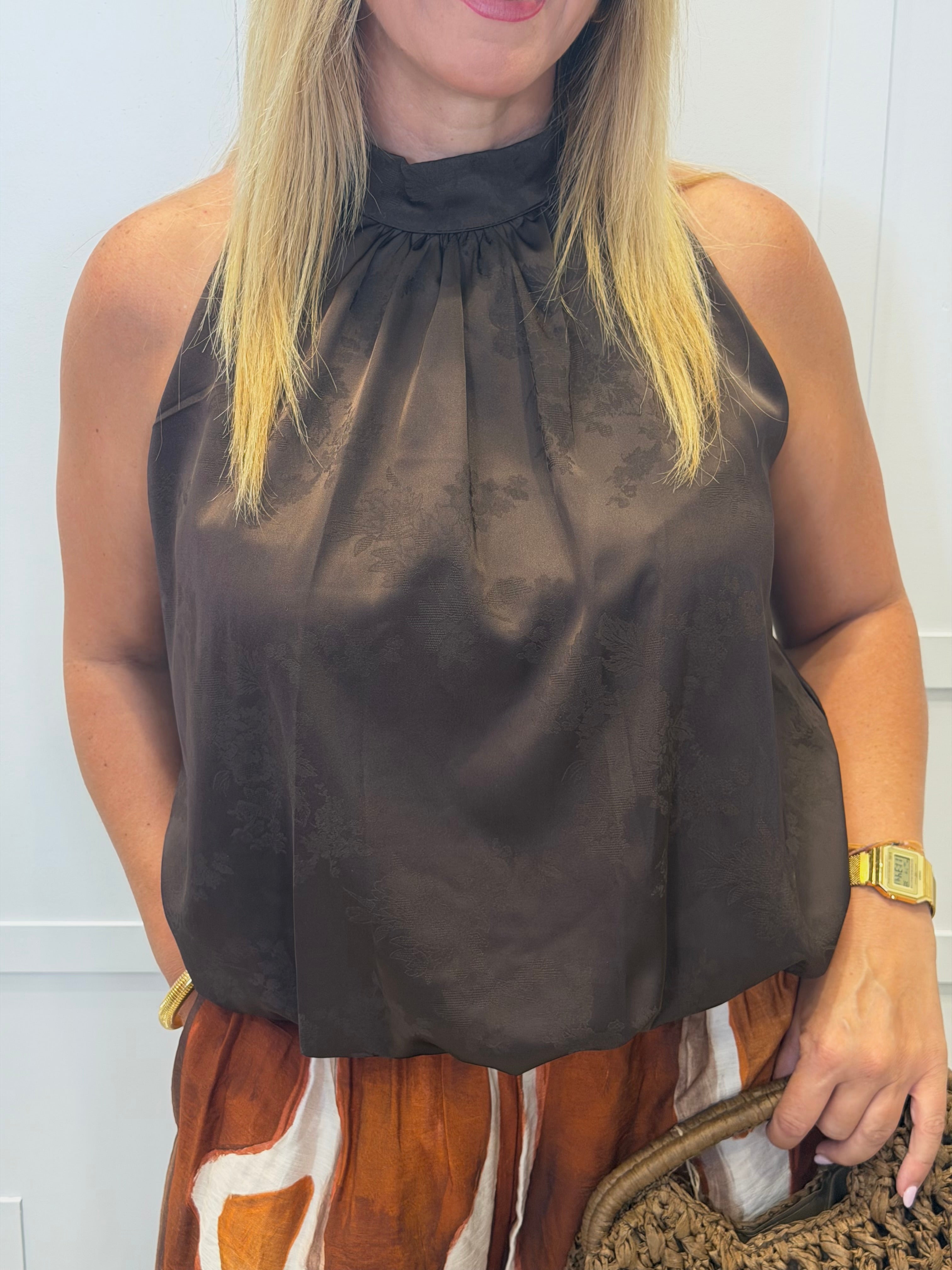 Blusa Tagle Chocolate