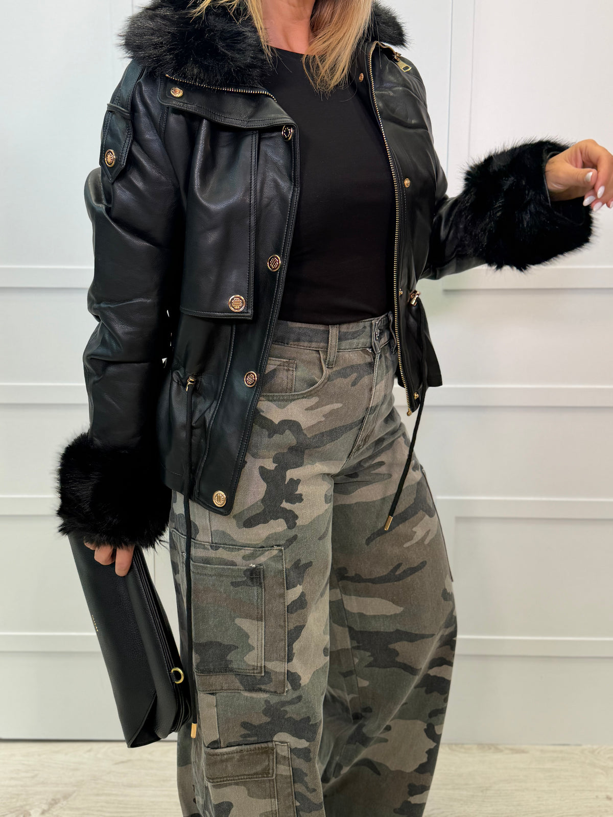 Chaqueta Solares Negra