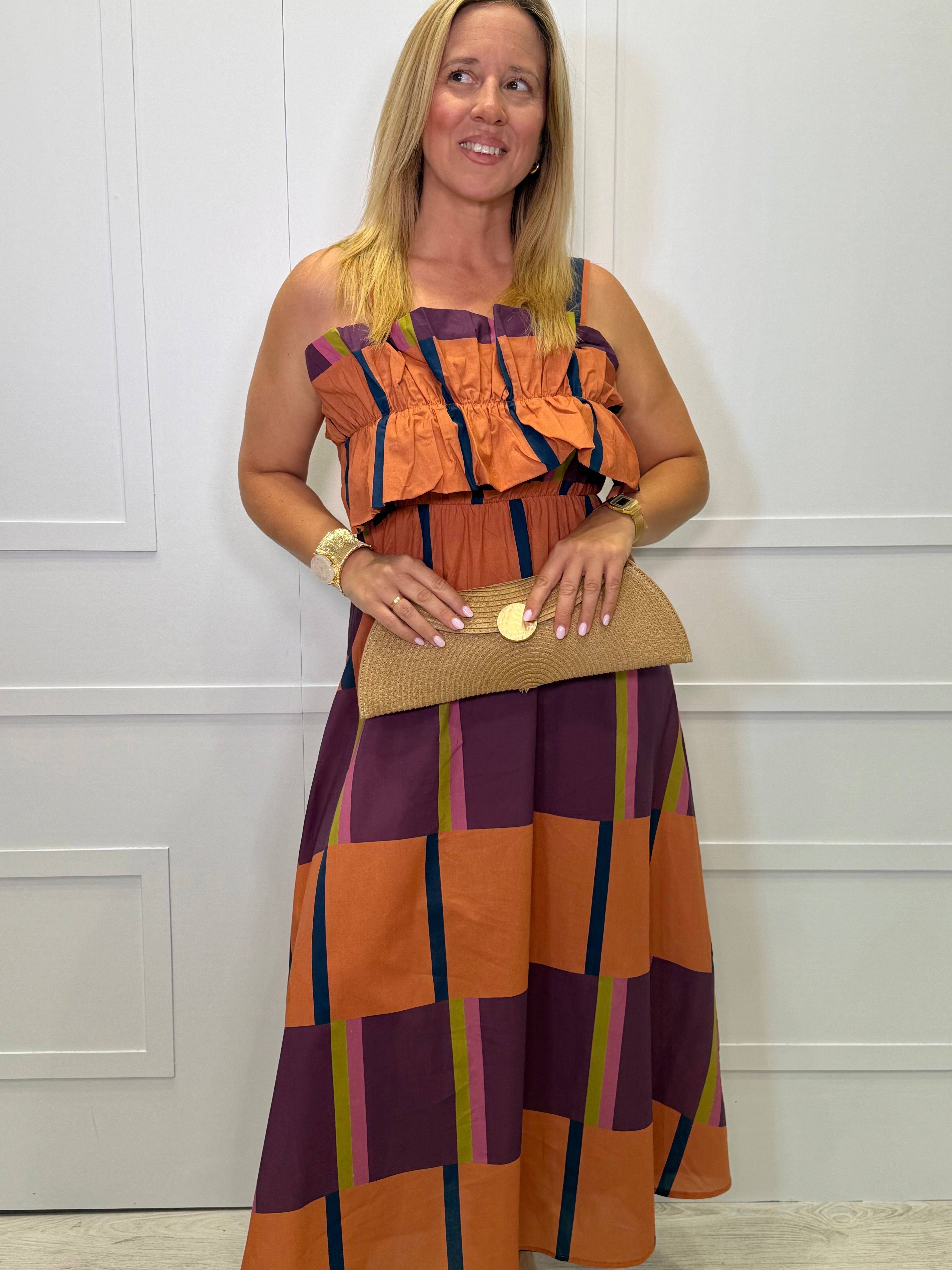 Vestido Cobreces Naranja