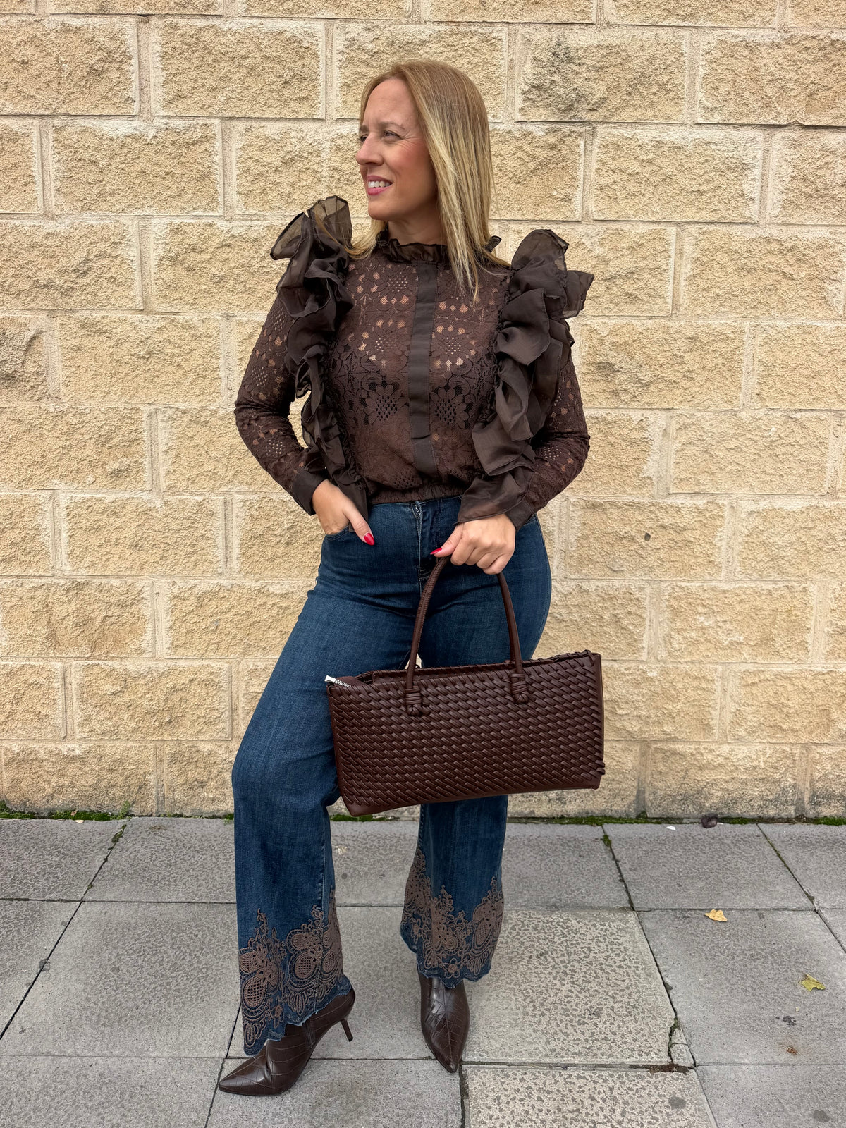 Blusa Pisueña Chocolate