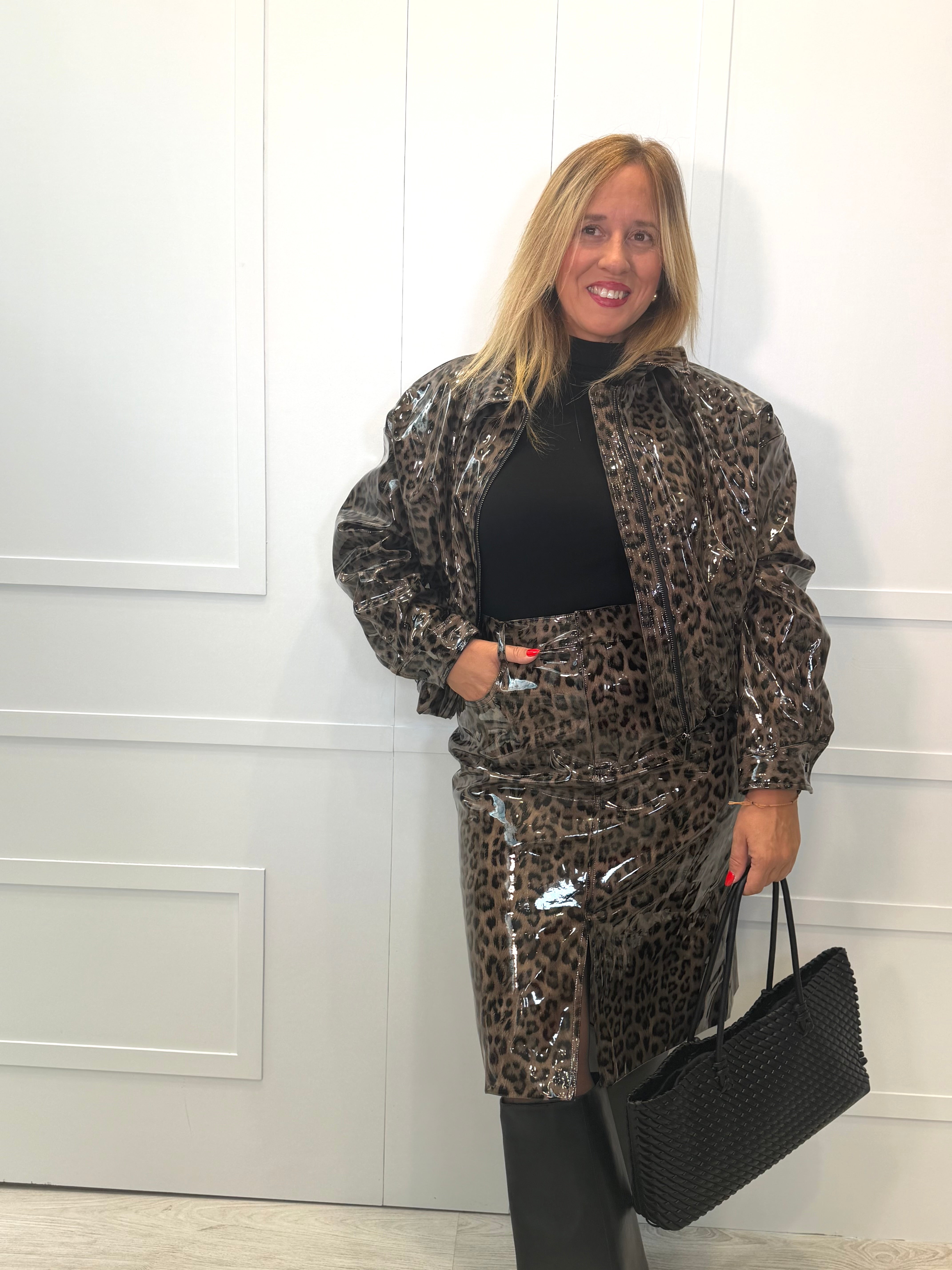 Chaqueta Bomber Alisas Print