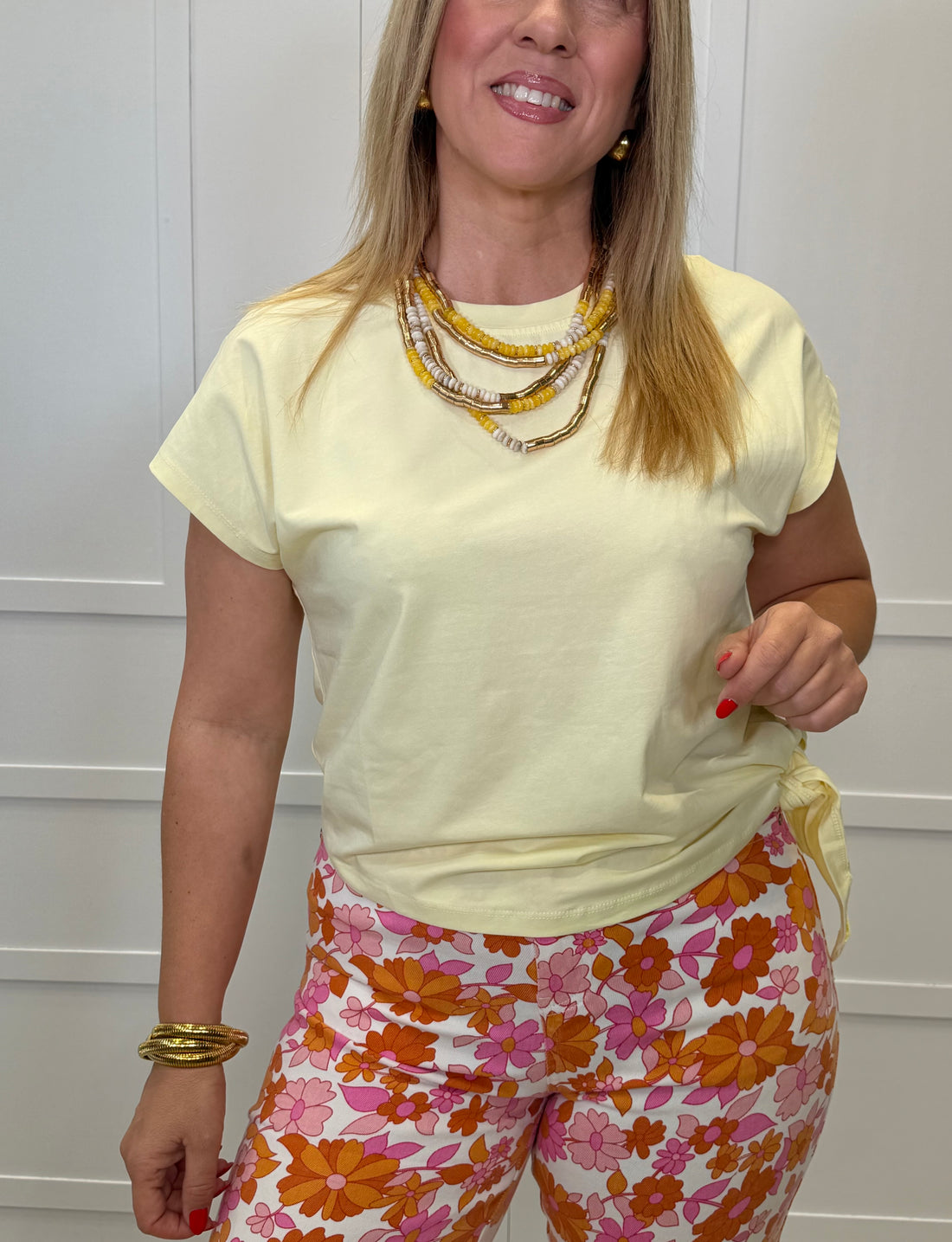 Camiseta Lomeña Amarilla