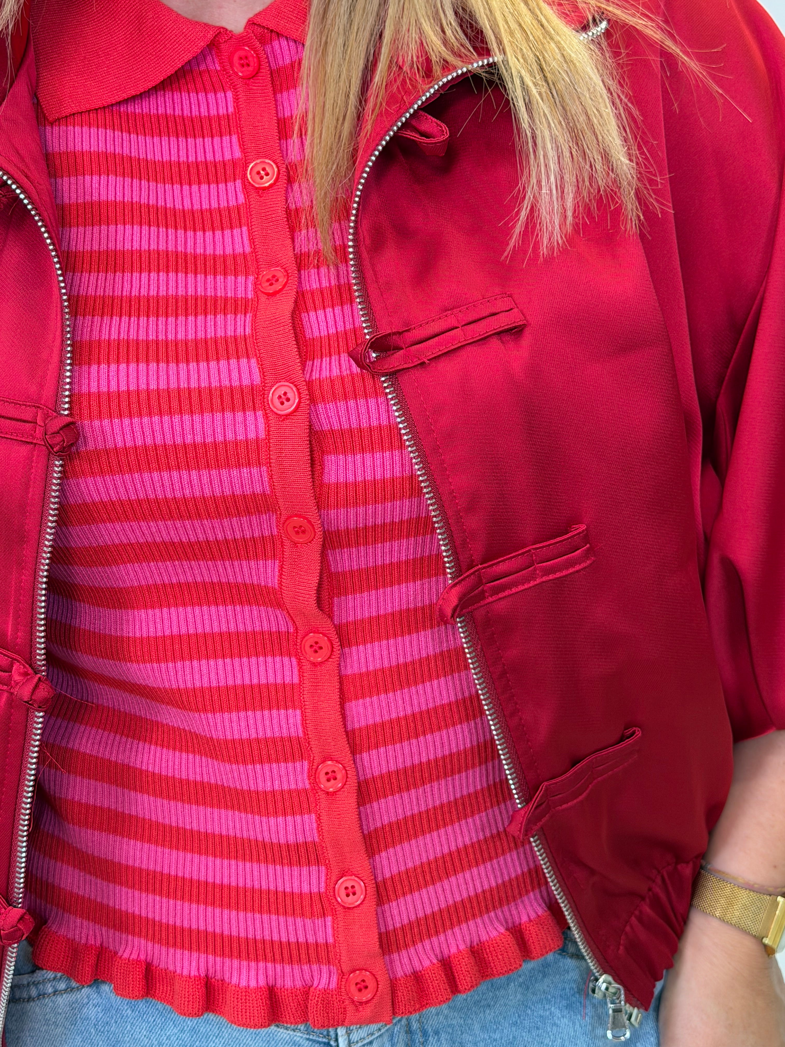 Camiseta Bárago Fucsia