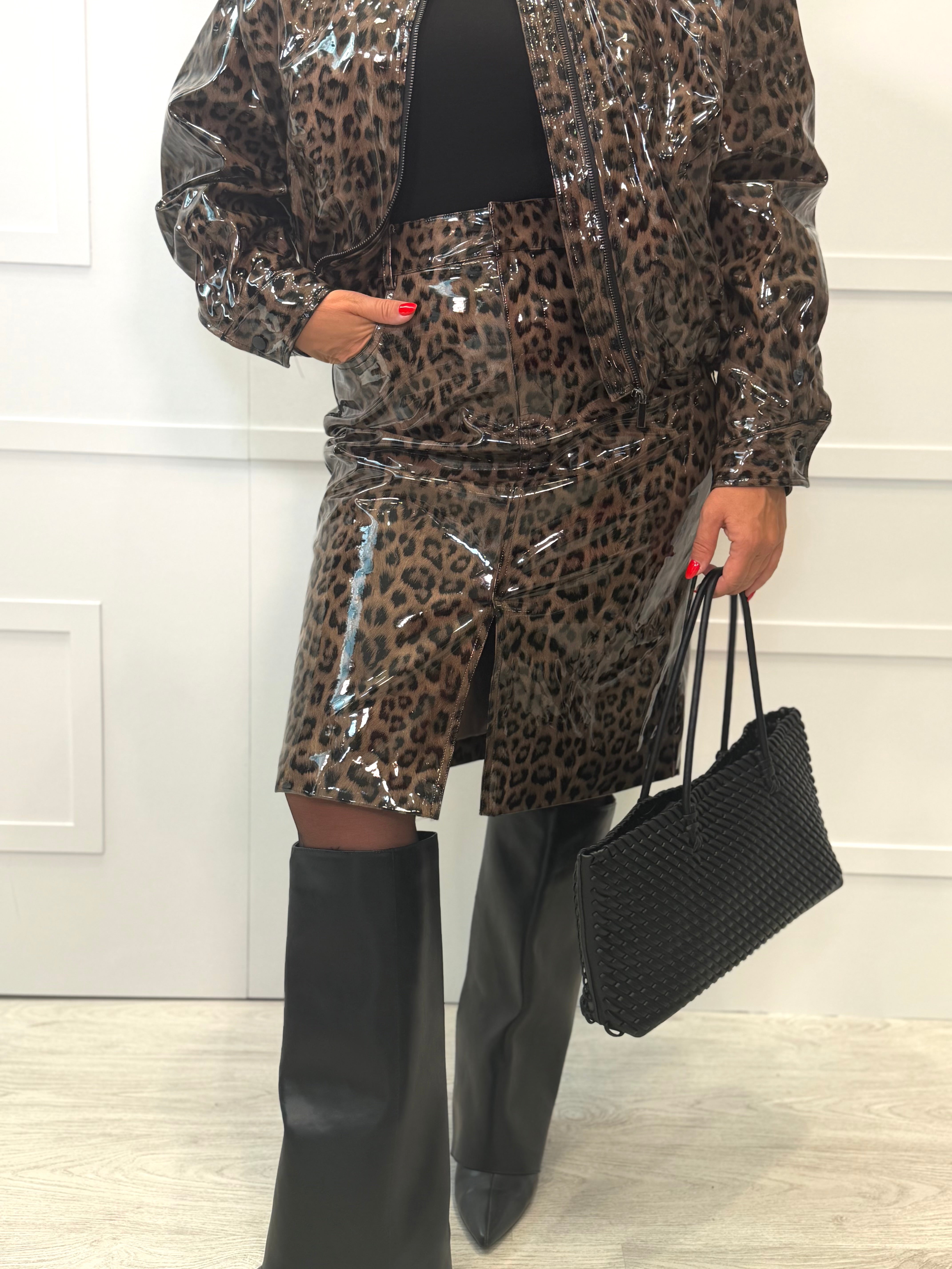 Falda Alisas Print