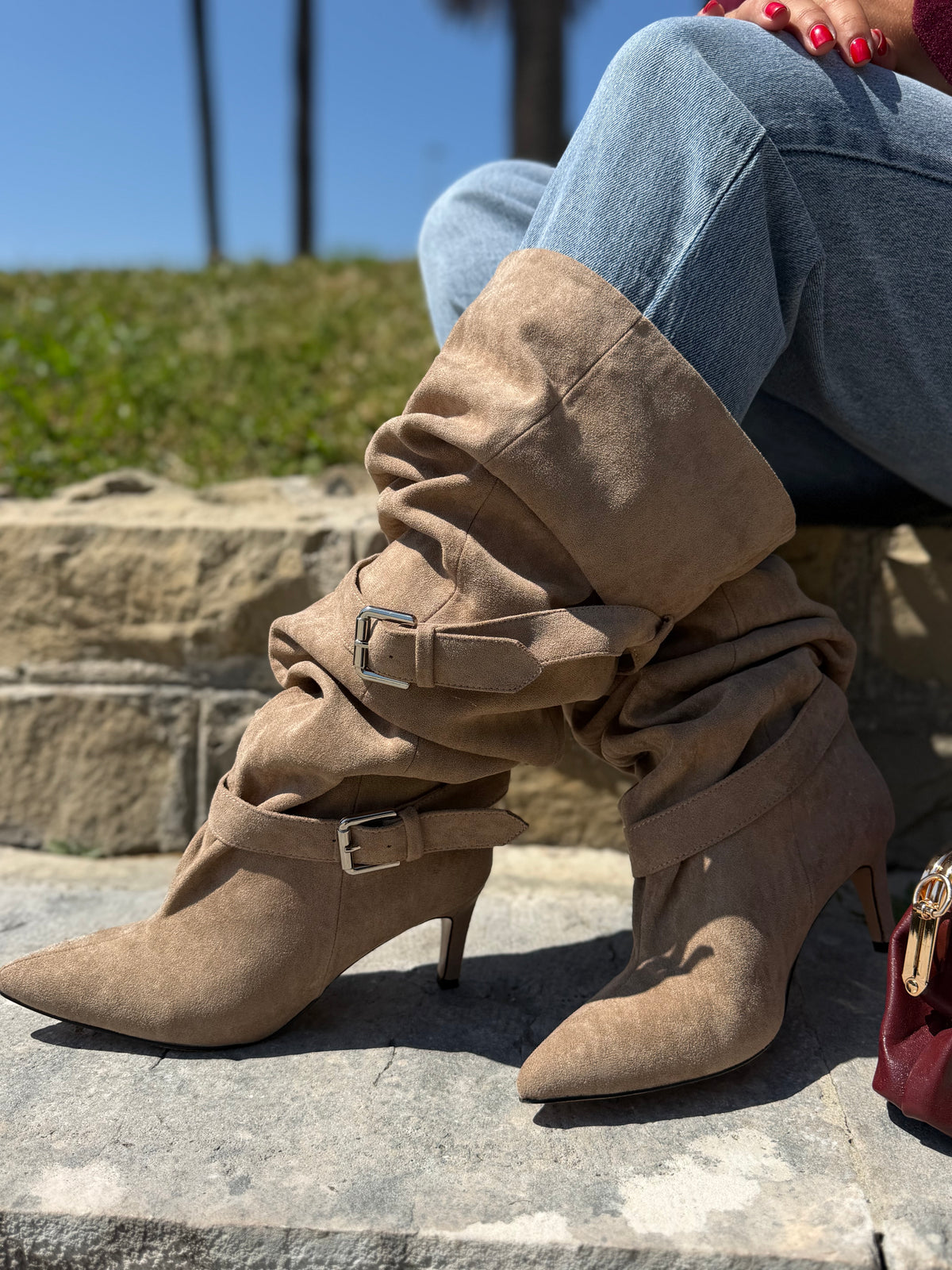 Bota Cayón Taupe