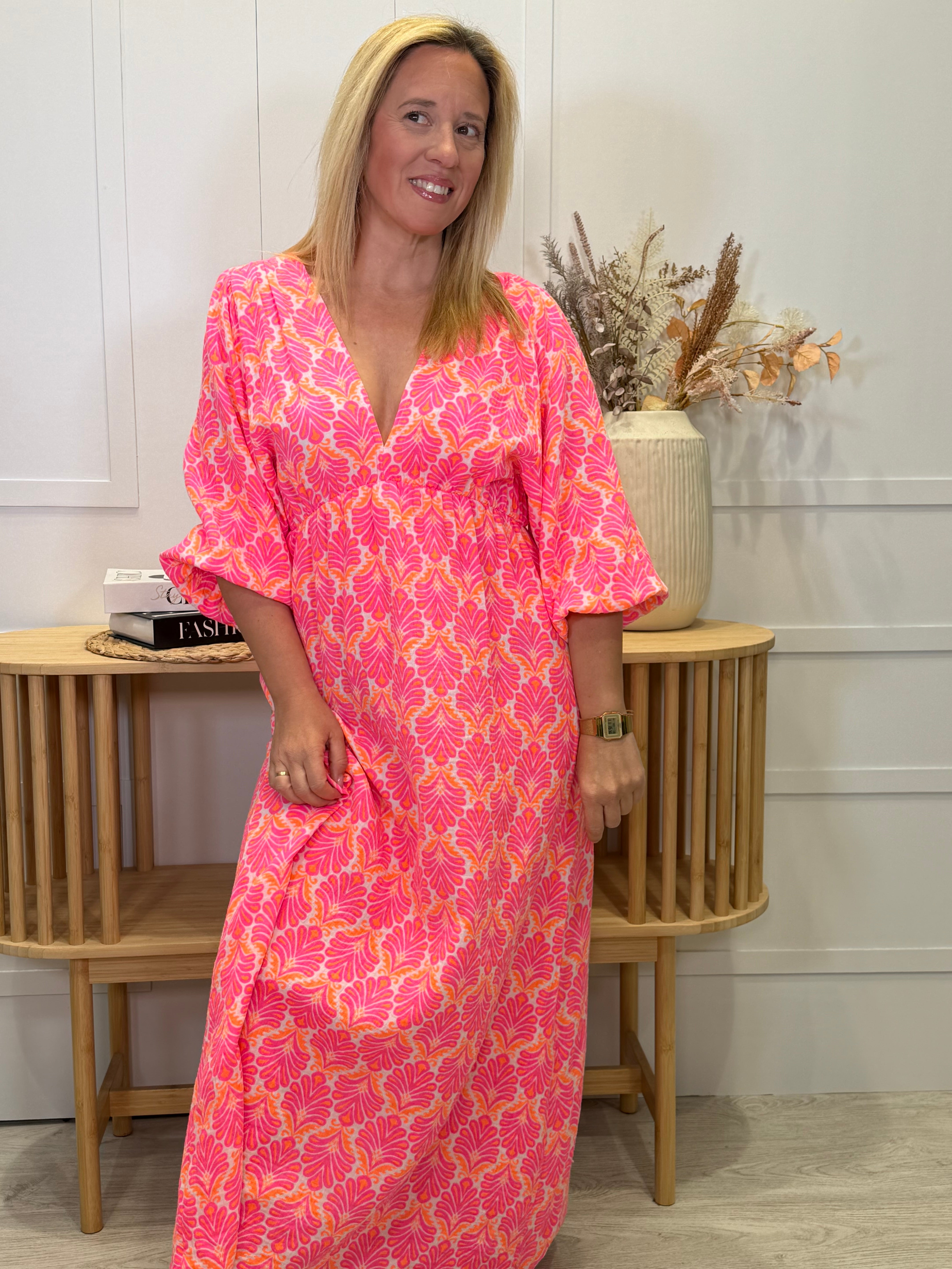 Vestido Frama Fucsia