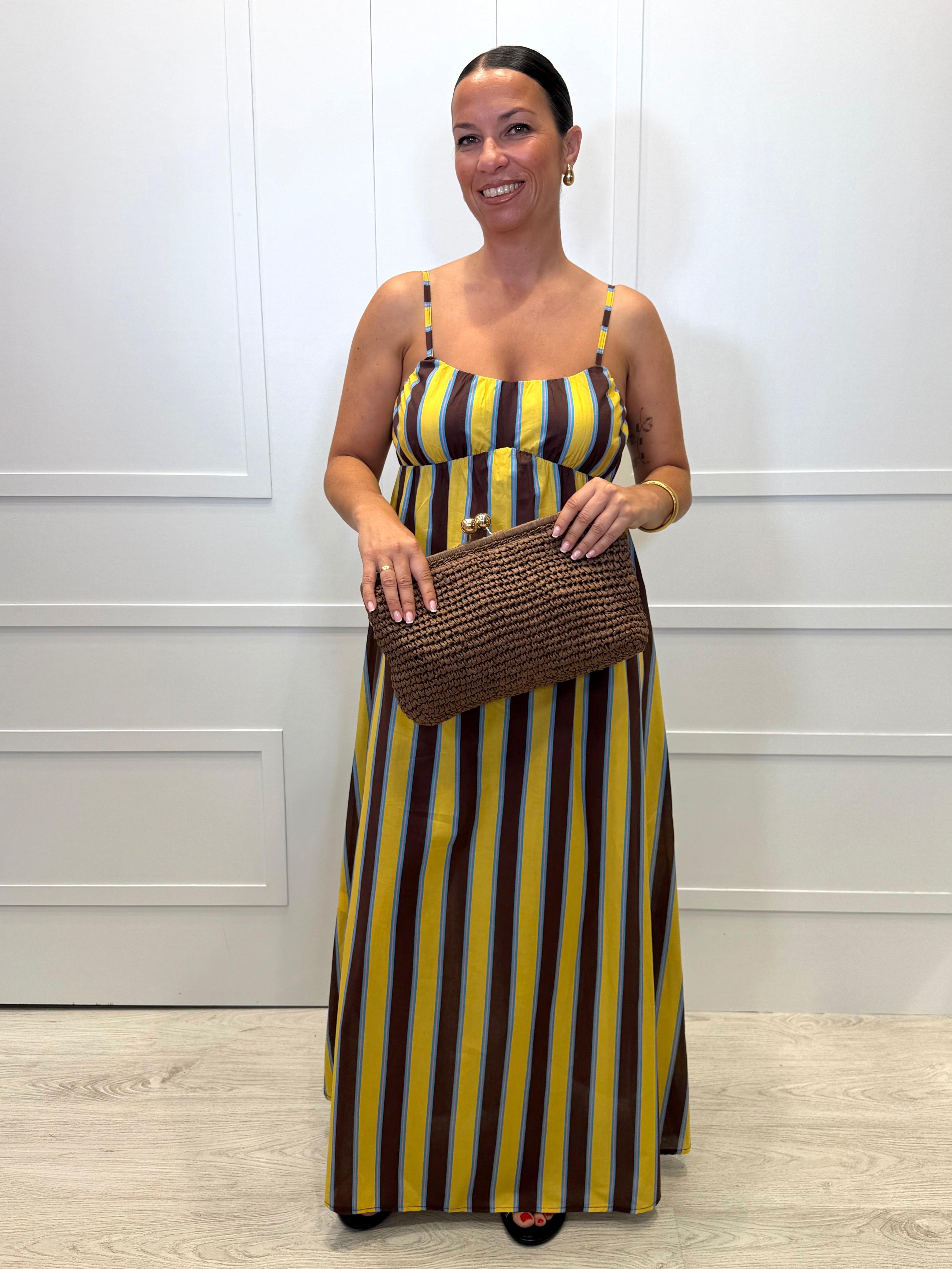 Vestido Villacarriedo Amarillo