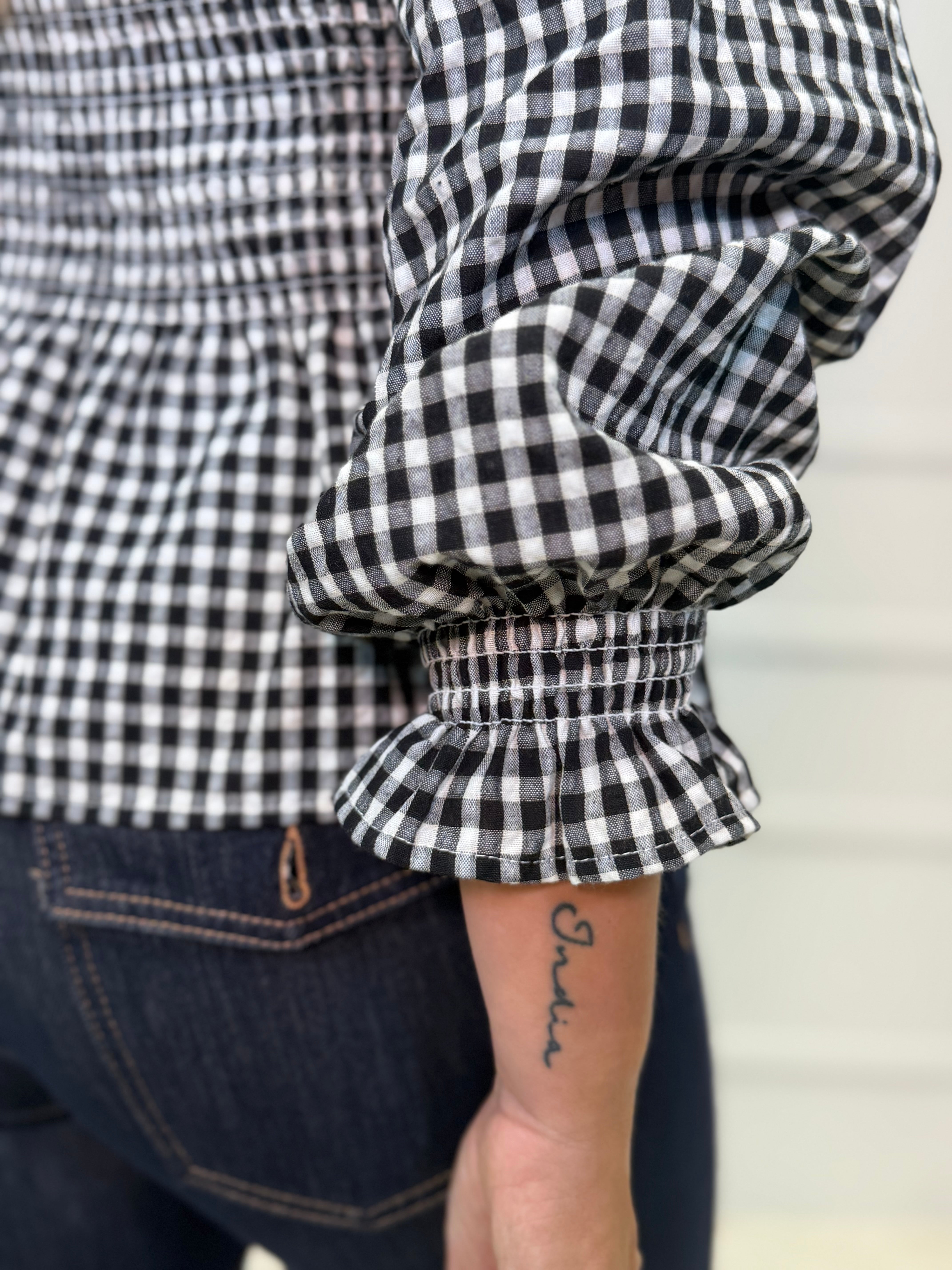 Blusa El Bocal Vichy