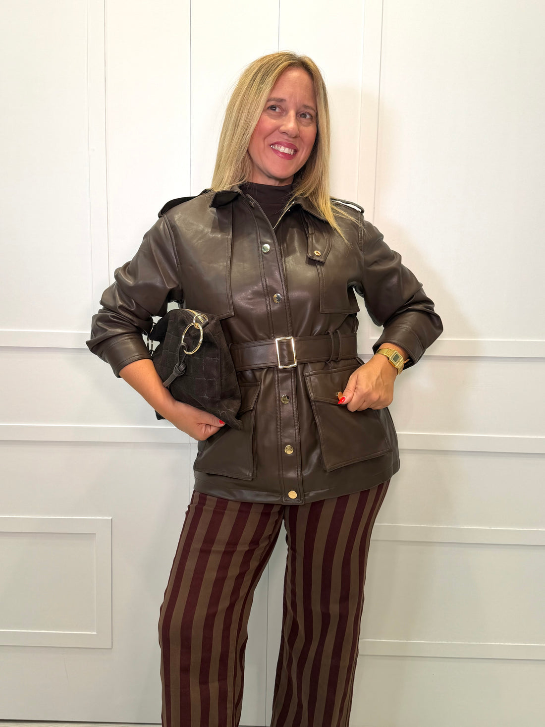 Chaqueta Suances Chocolate