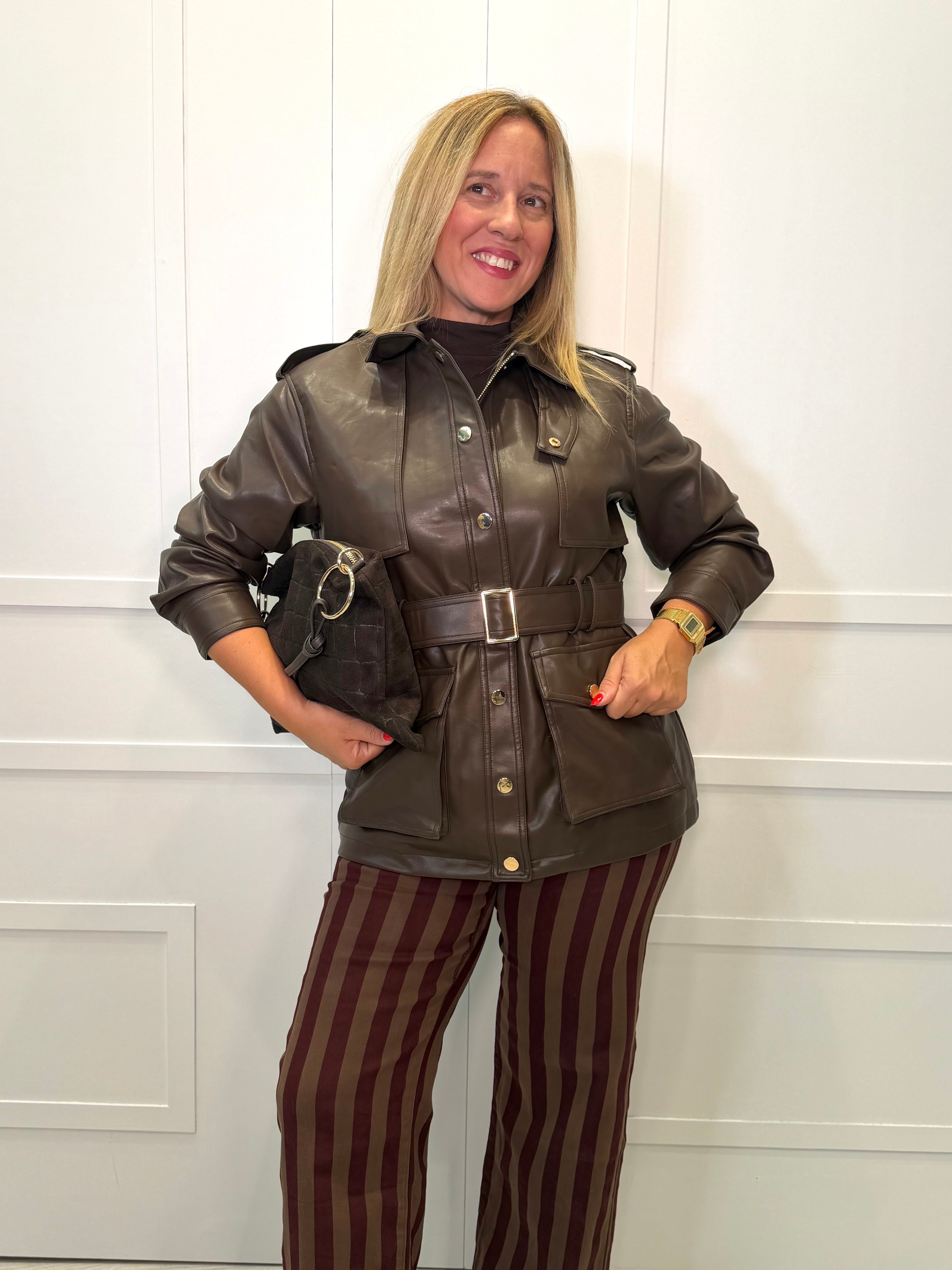 Chaqueta Suances Chocolate