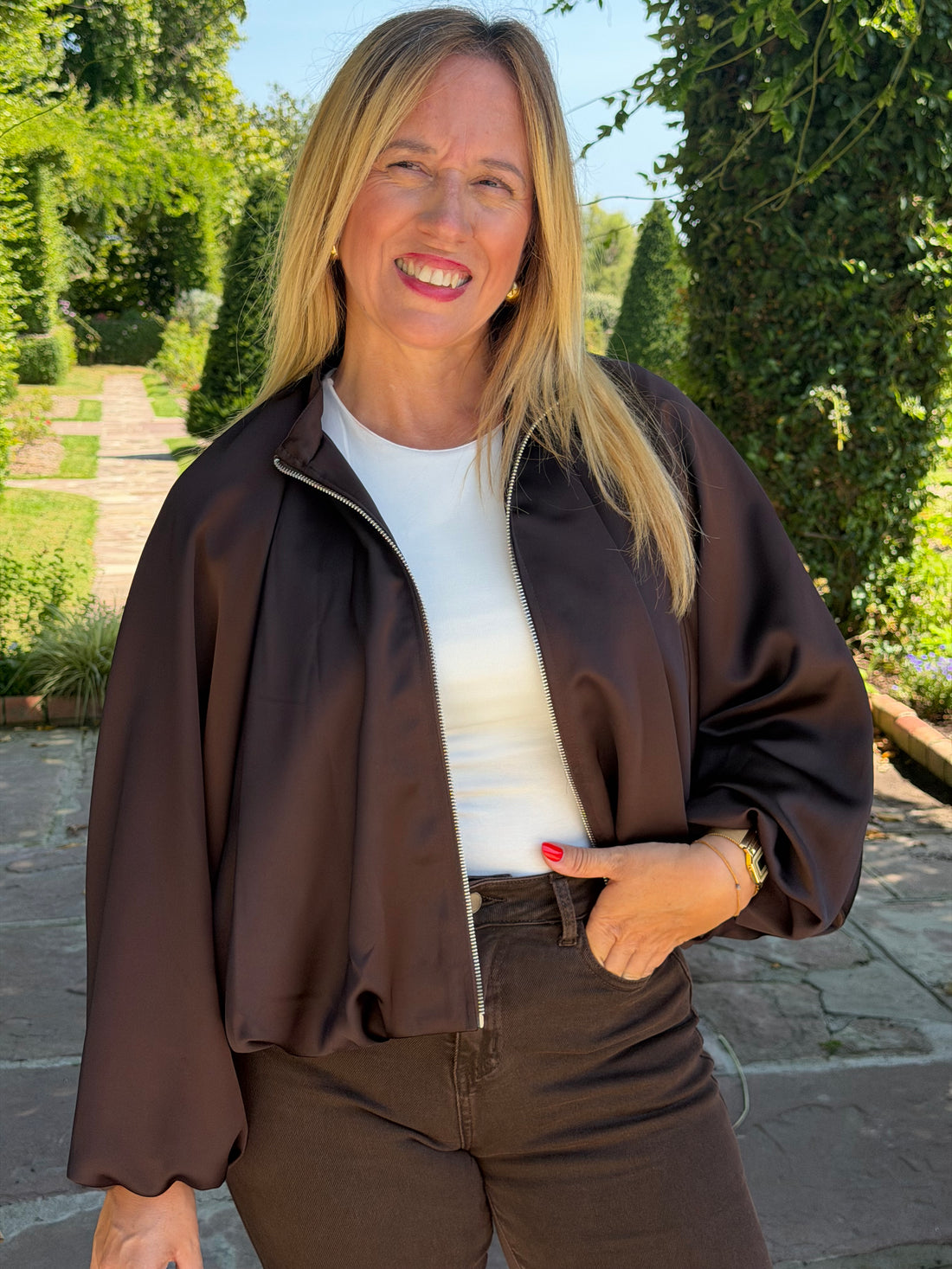 Chaqueta Escobedo Chocolate