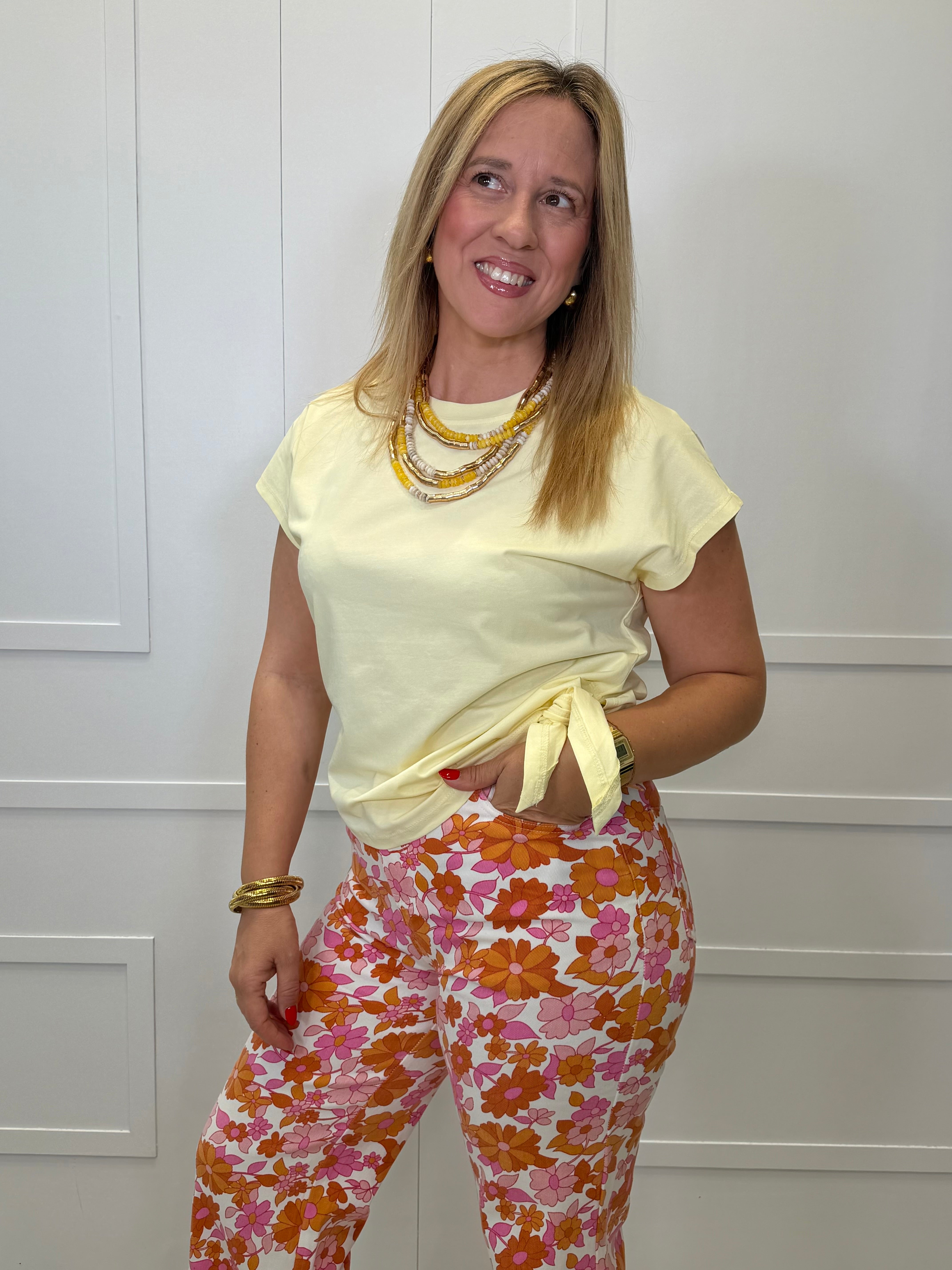 Pantalón Bejes Naranja