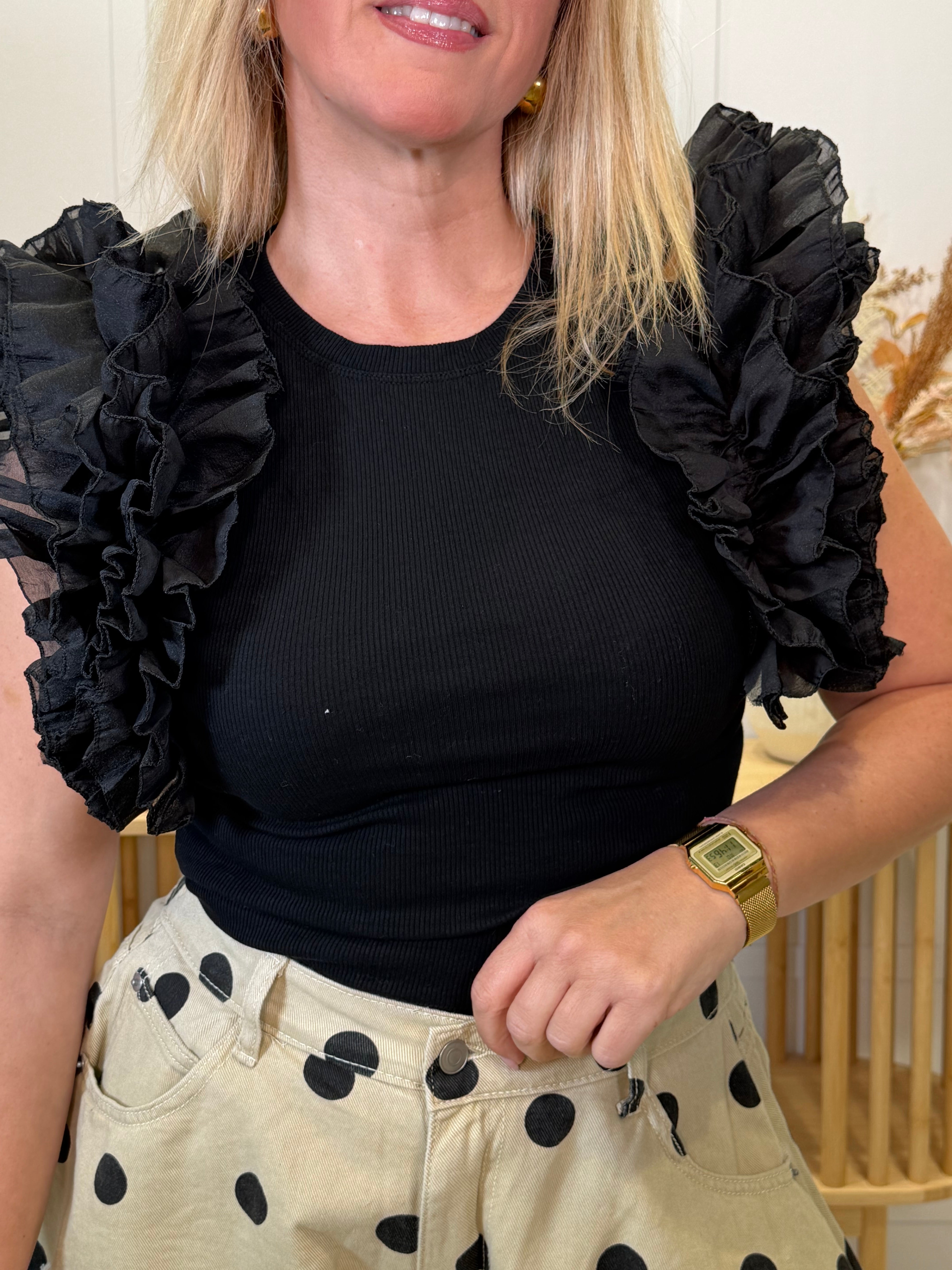 Camiseta Avellanedo Negra