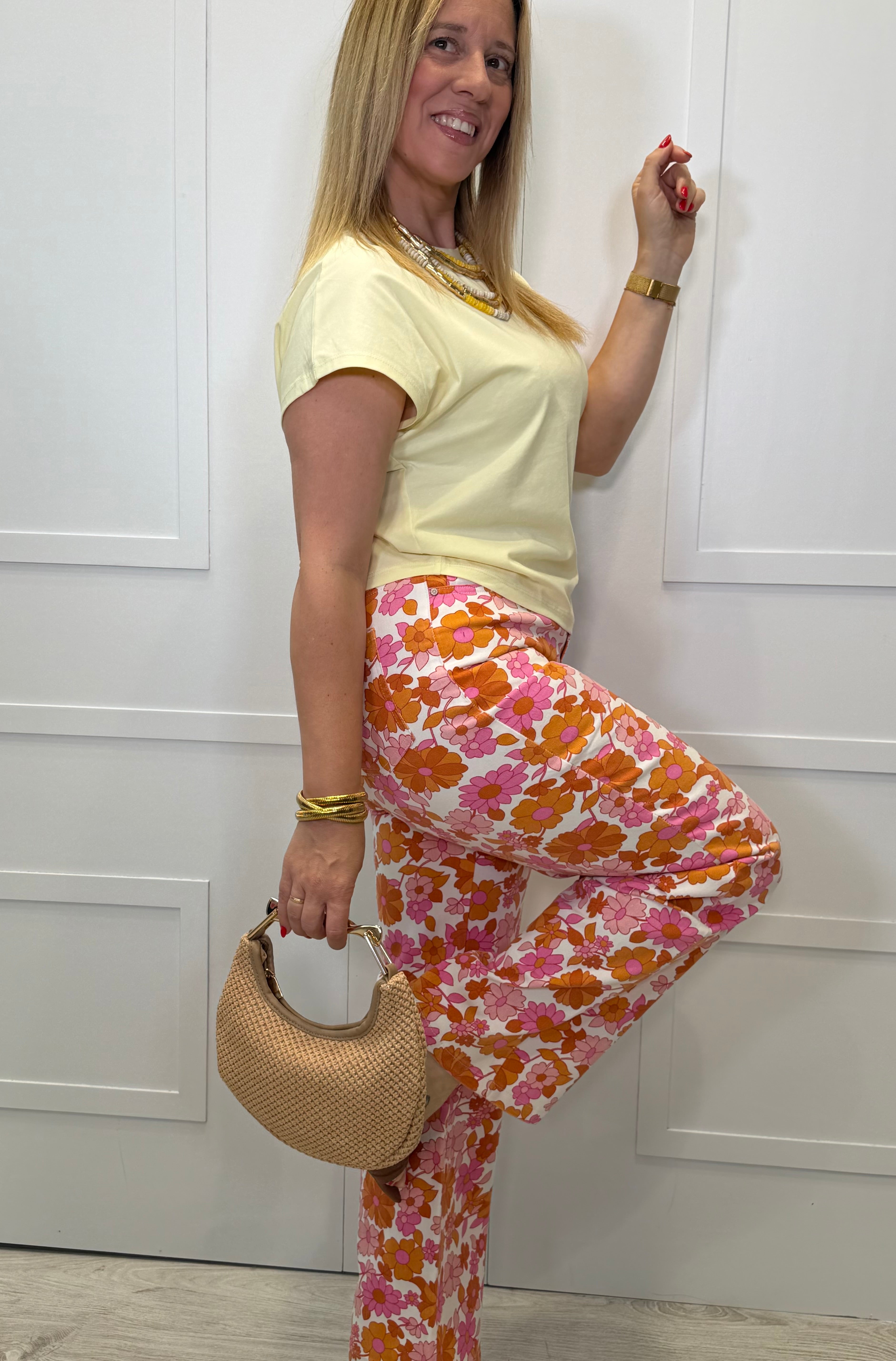 Pantalón Bejes Naranja