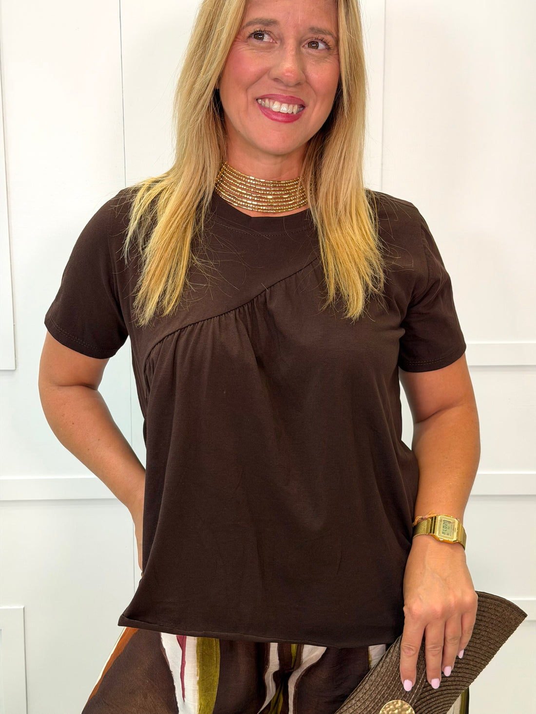 Camiseta San Vicente Chocolate