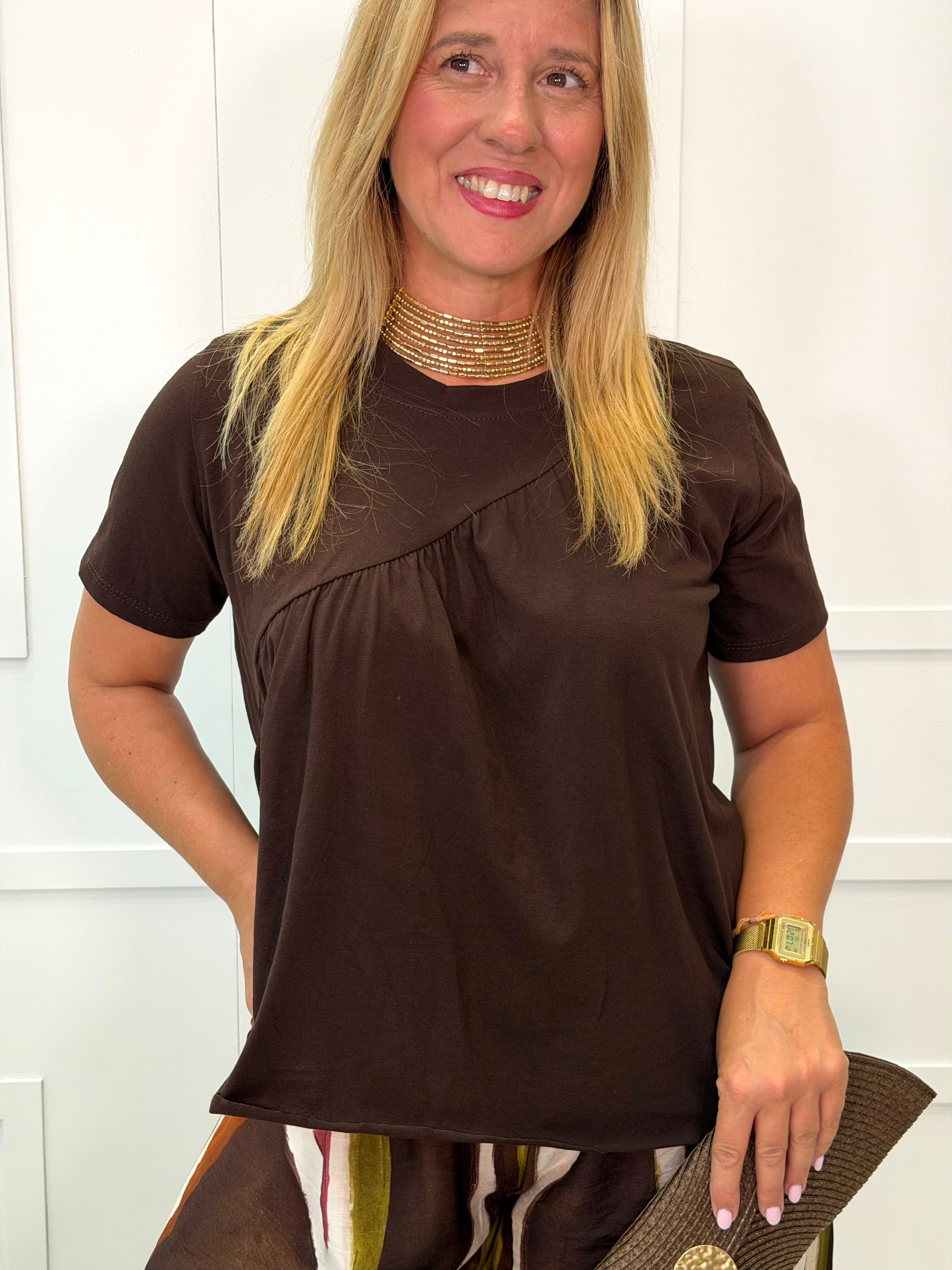 Camiseta San Vicente Chocolate